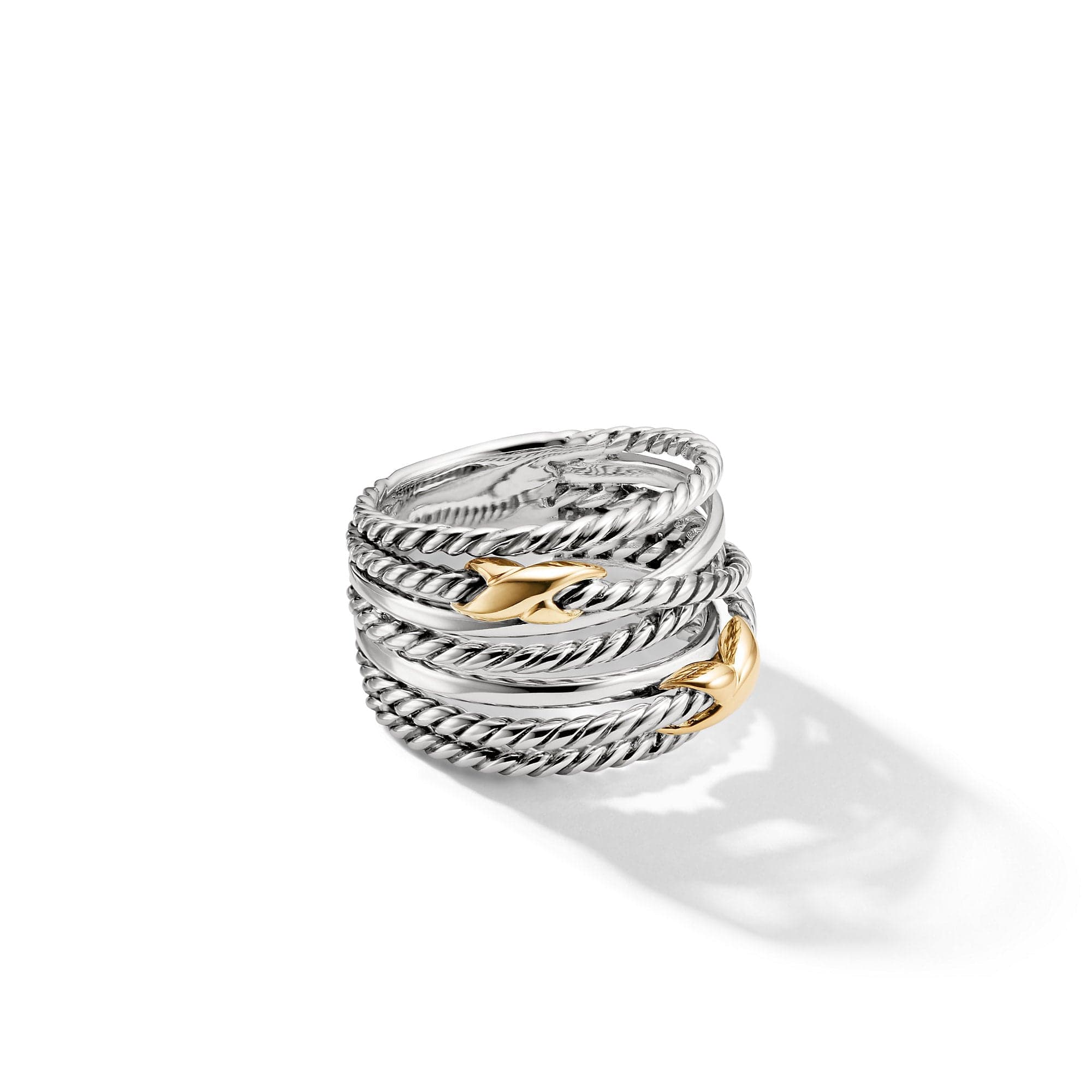 Double X Crossover Ring