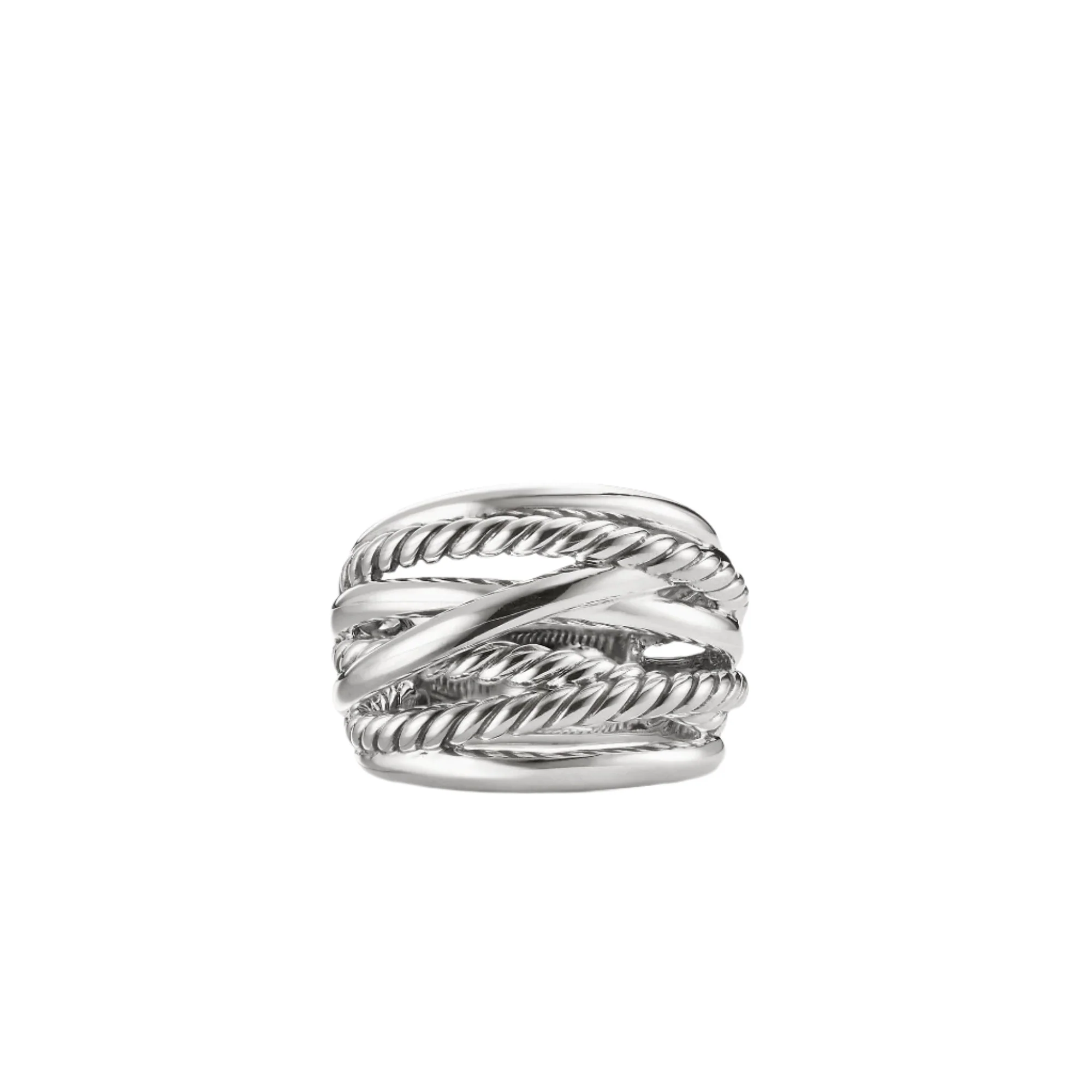 Crossover Wide Ring - Image 3