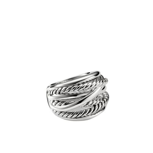 Crossover Wide Ring - Image 3