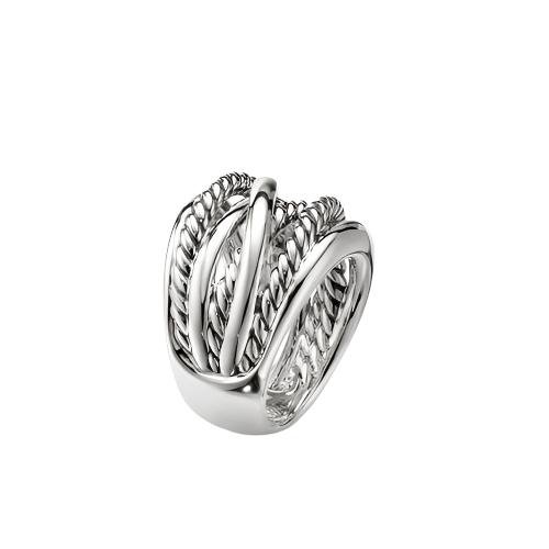 Crossover Wide Ring - Image 4