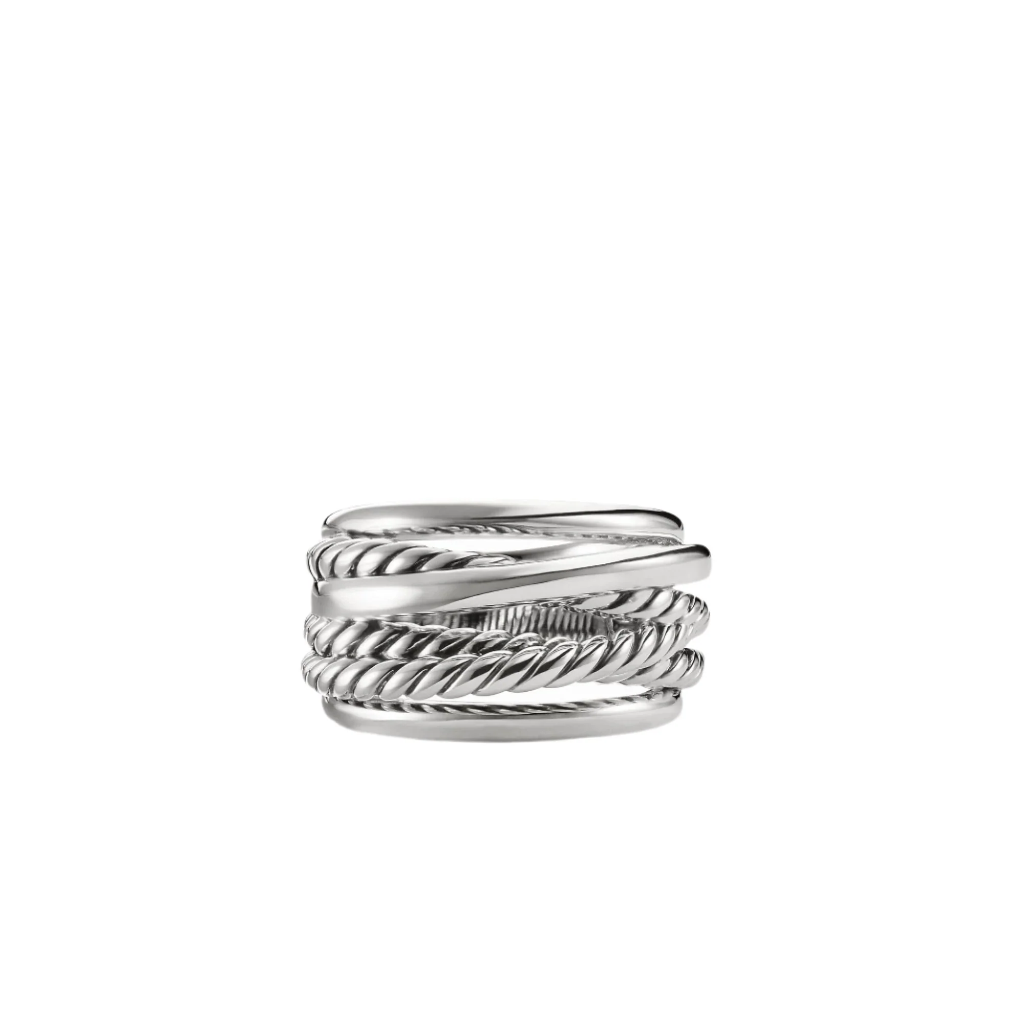 Crossover Narrow Ring - Image 3