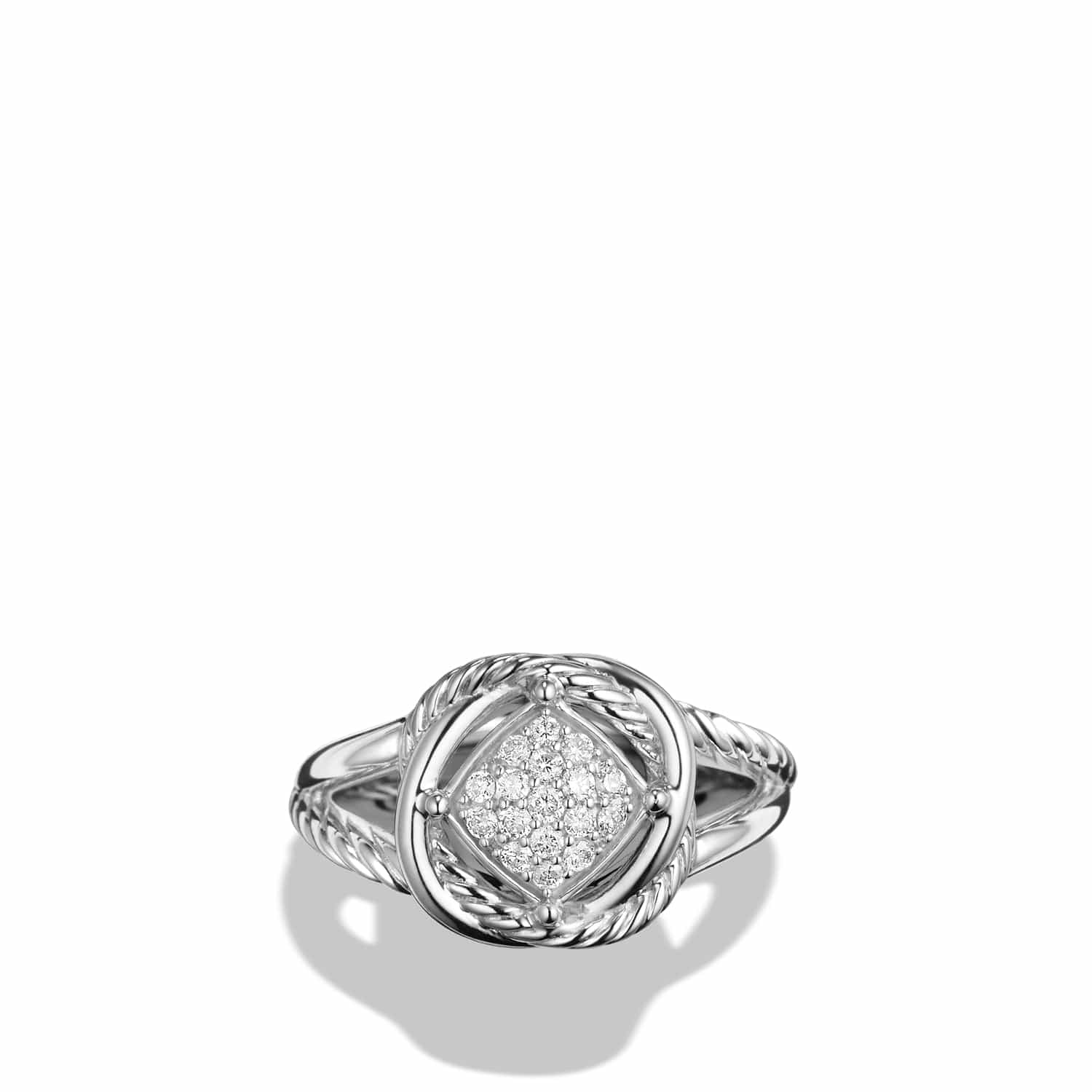 Infinity Ring with Diamonds - Image 3
