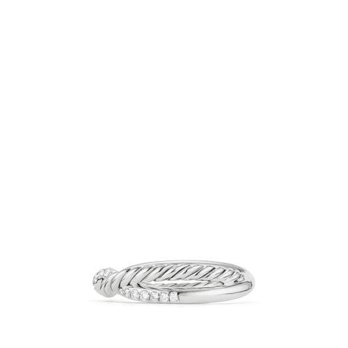 Continuance Twist Ring with Diamonds - Image 3