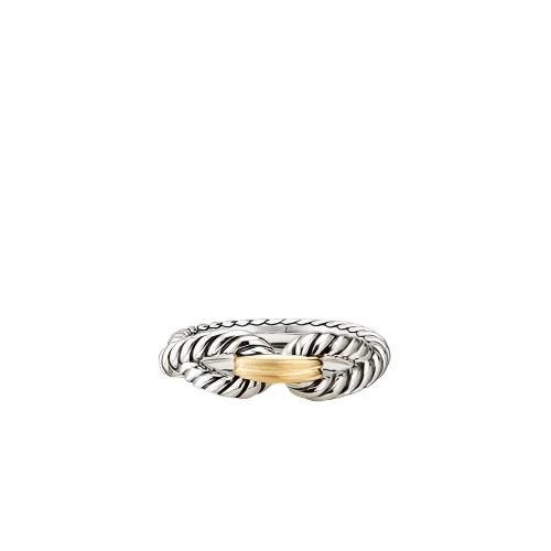 Cable Loop Ring with 18K Gold - Image 3