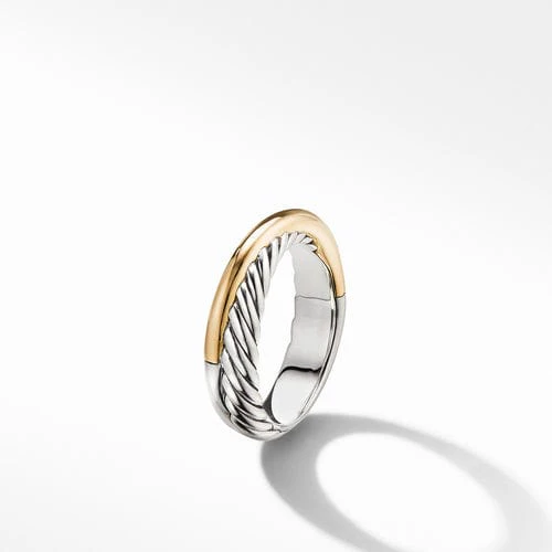 Crossover Ring with 18K Yellow Gold - Image 3