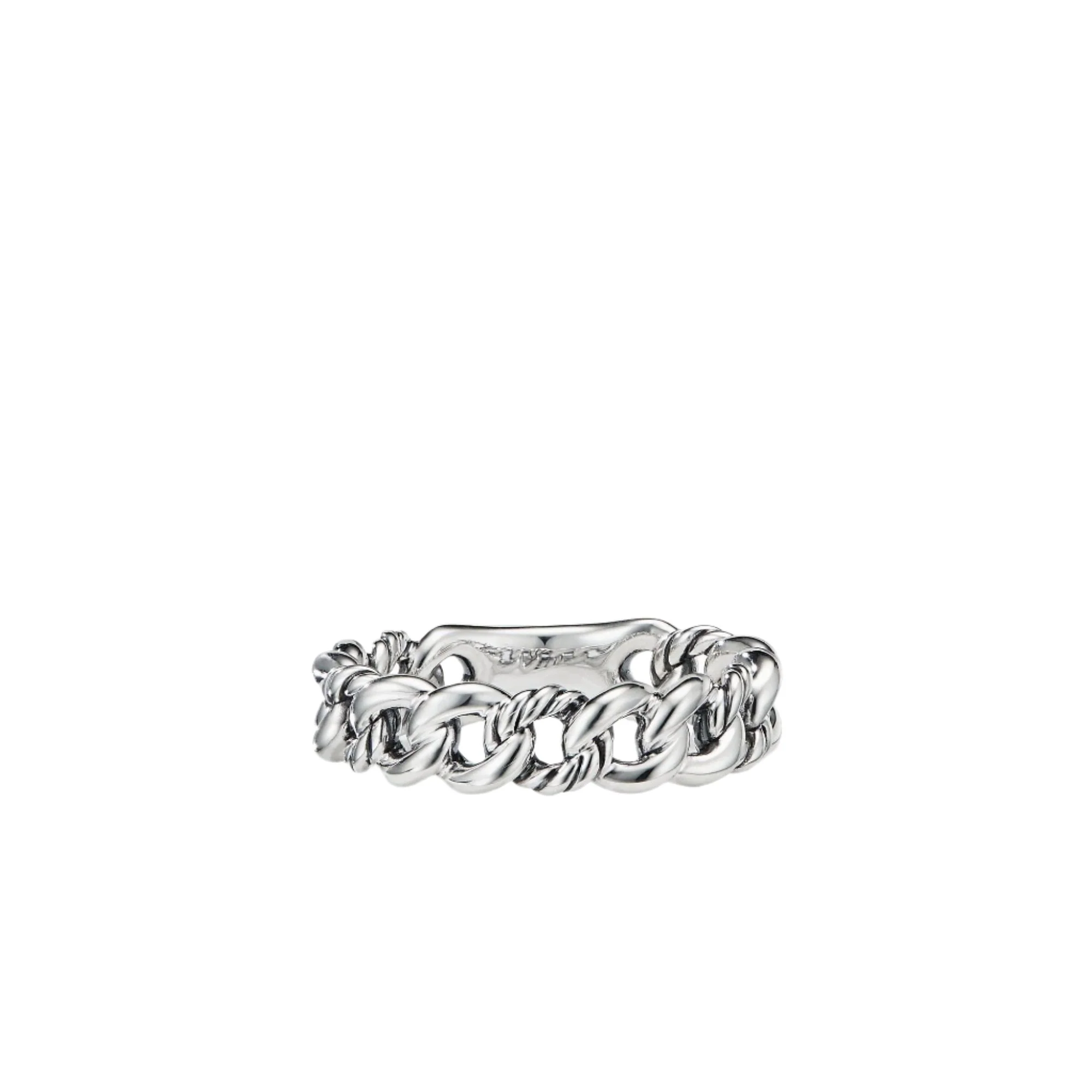 Belmont Curb Link Narrow Ring - Image 3