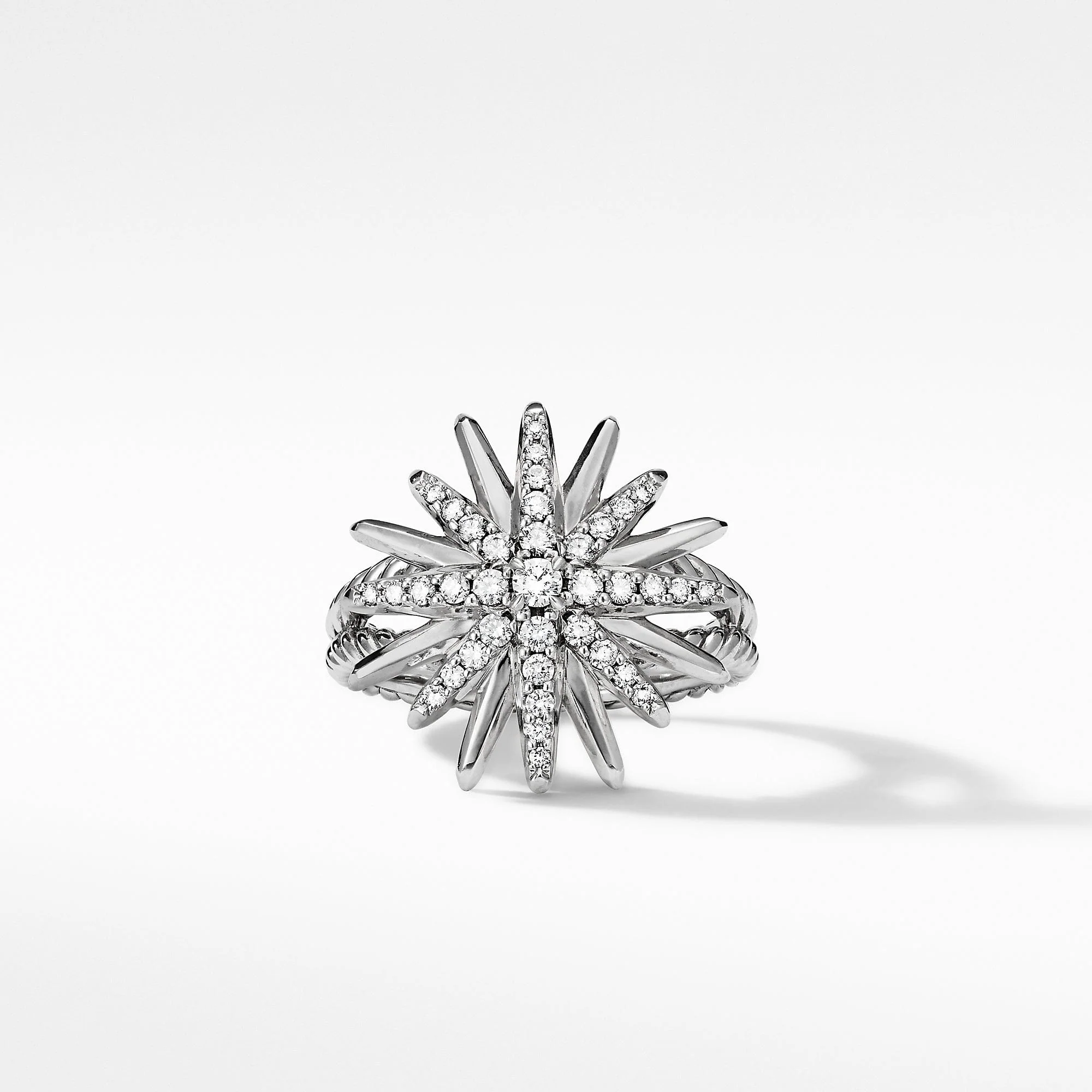 Starburst Ring with Pavé Diamonds - Image 2