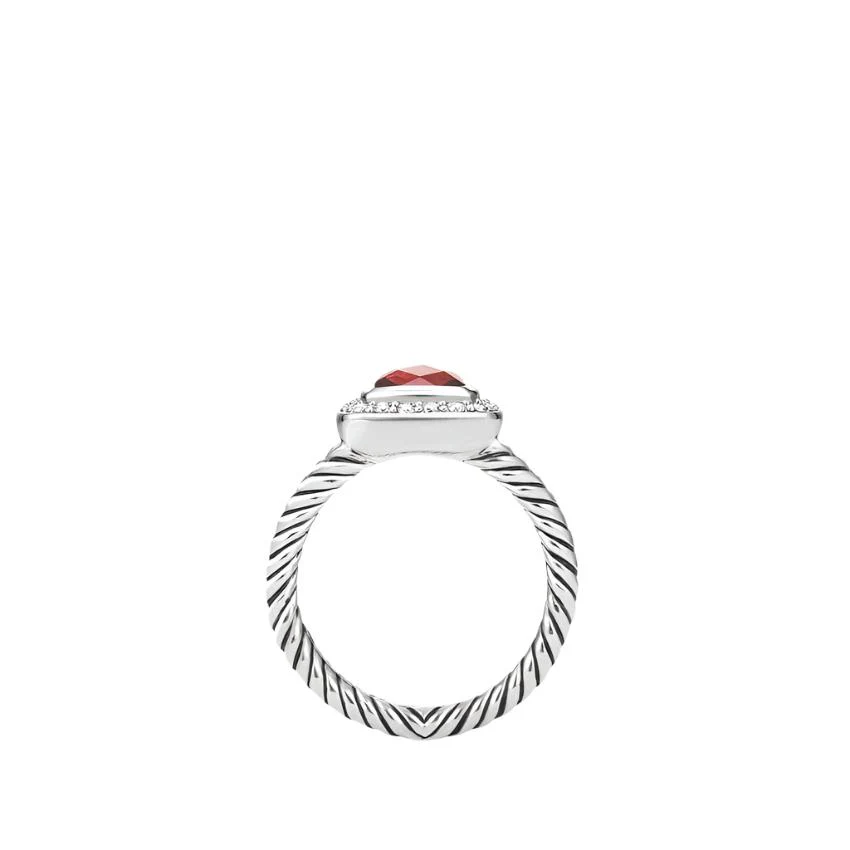 Petite Albion® Ring with Garnet and Diamonds - Image 4