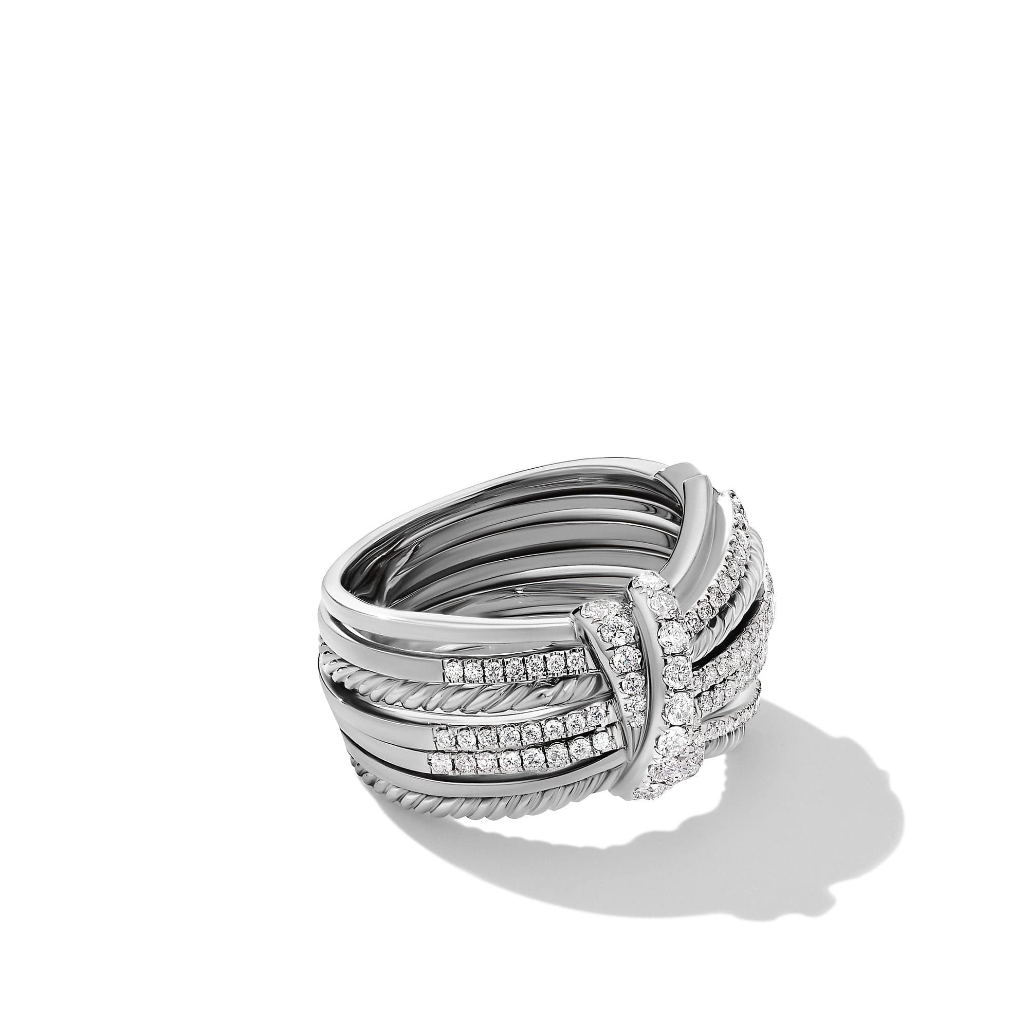 Angelika Ring with Pavé Diamonds