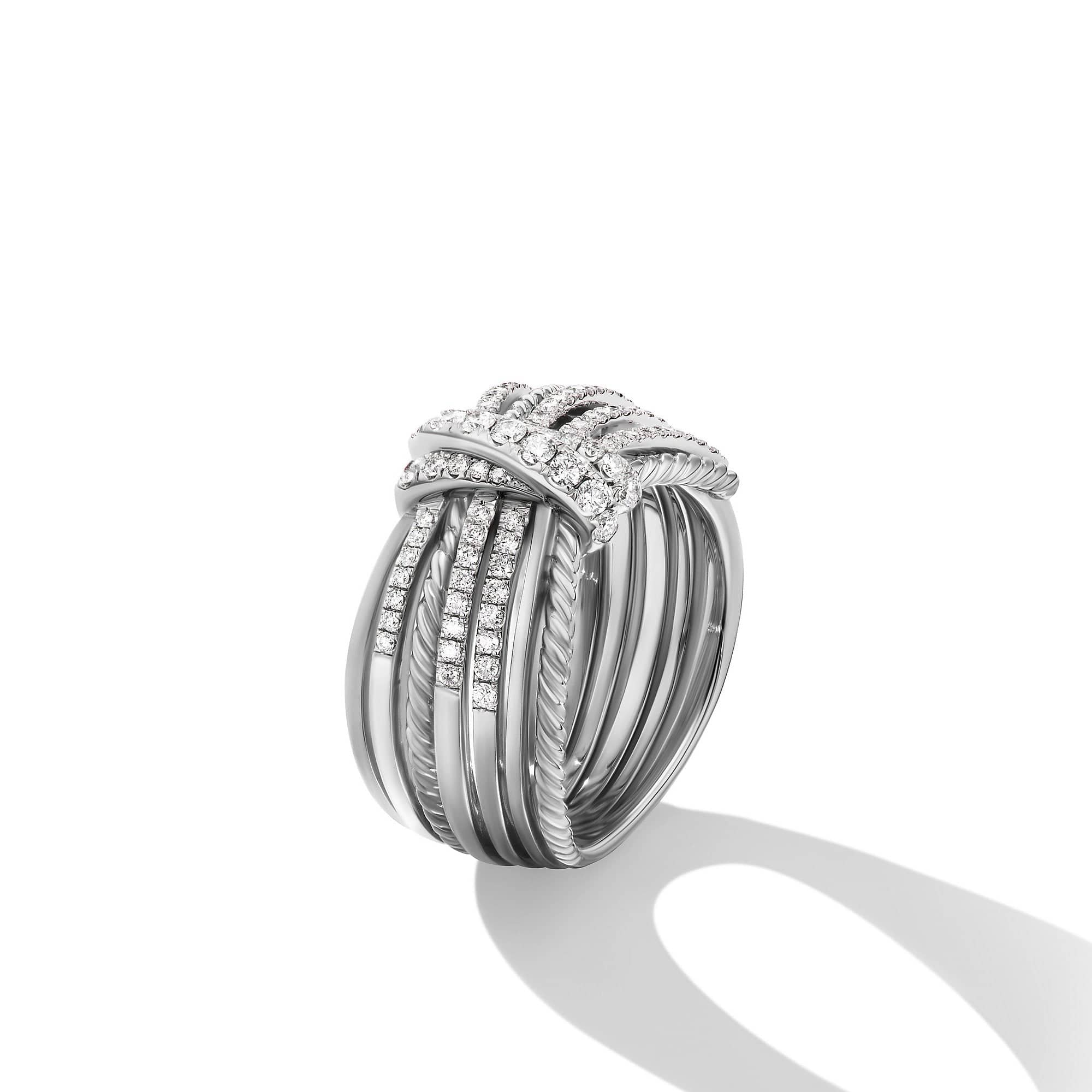 Angelika Ring with Pavé Diamonds - Image 2