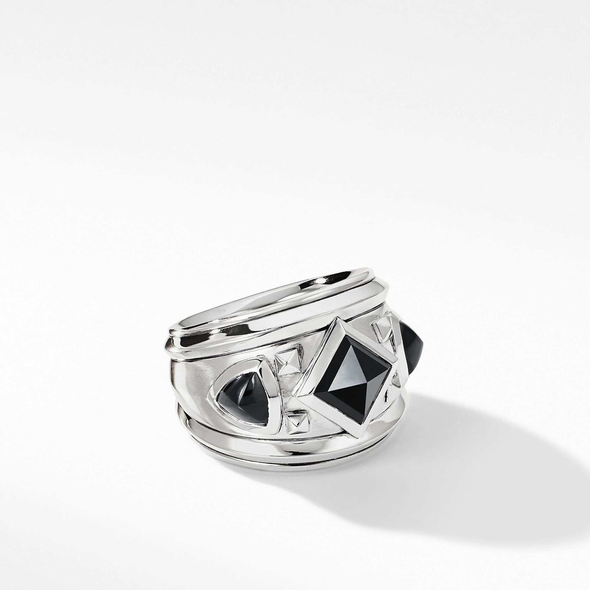 Renaissance Ring with Black Onyx