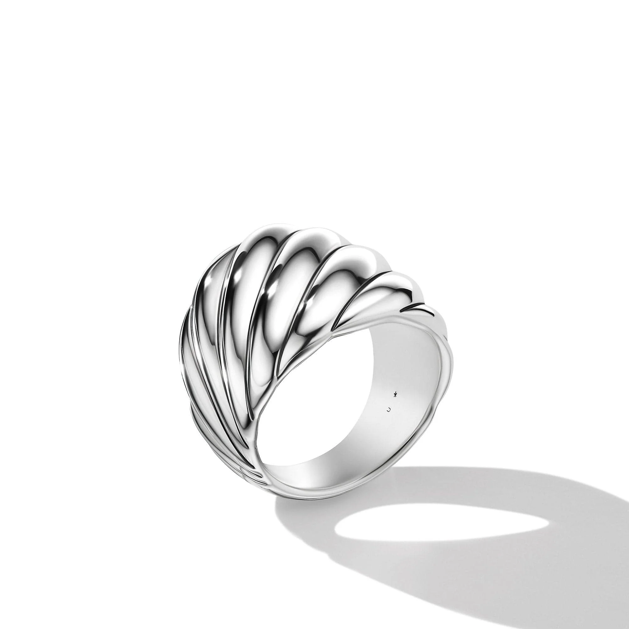 Sculpted Cable Ring - Image 2