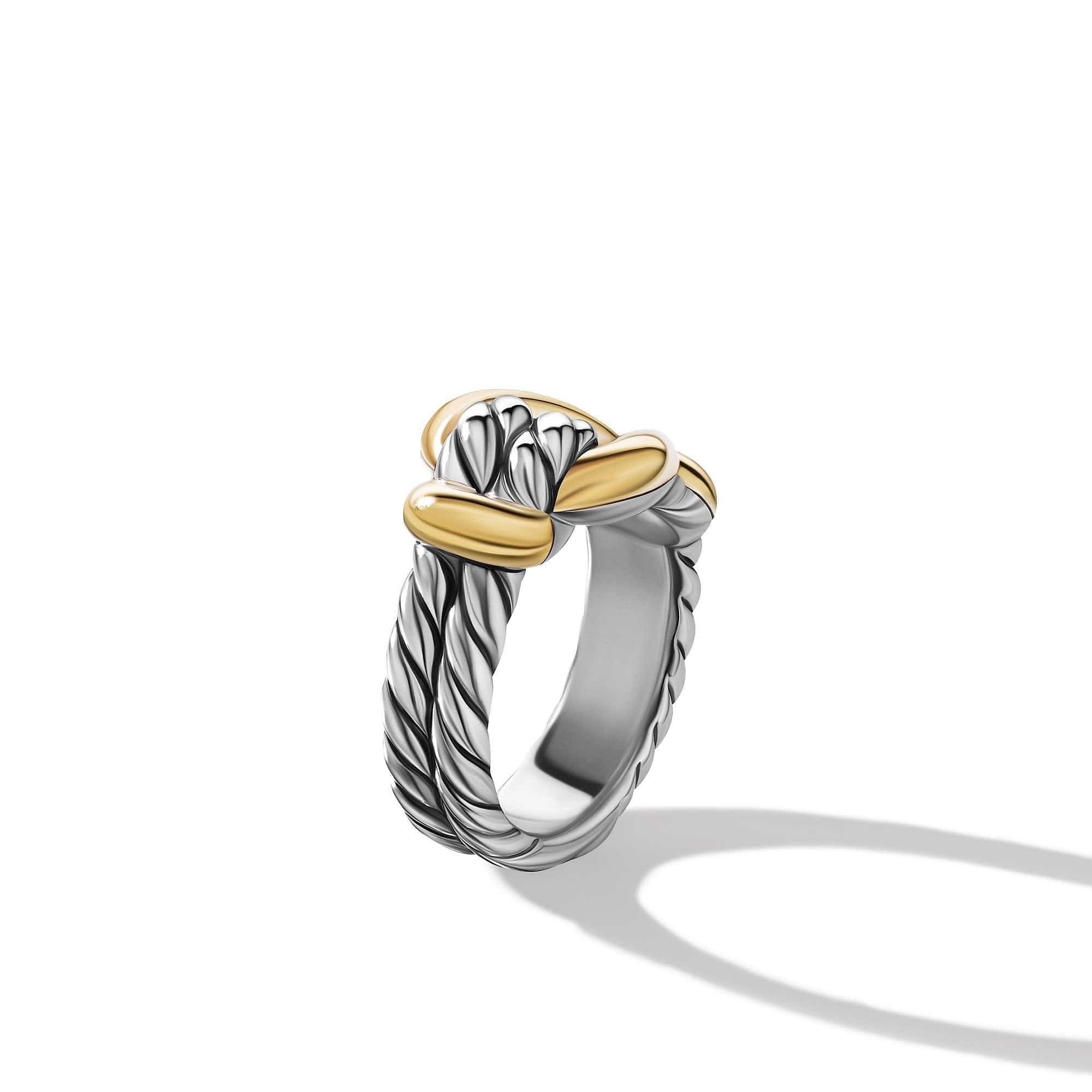 Thoroughbred Loop Ring with 18K Yellow Gold - Image 3