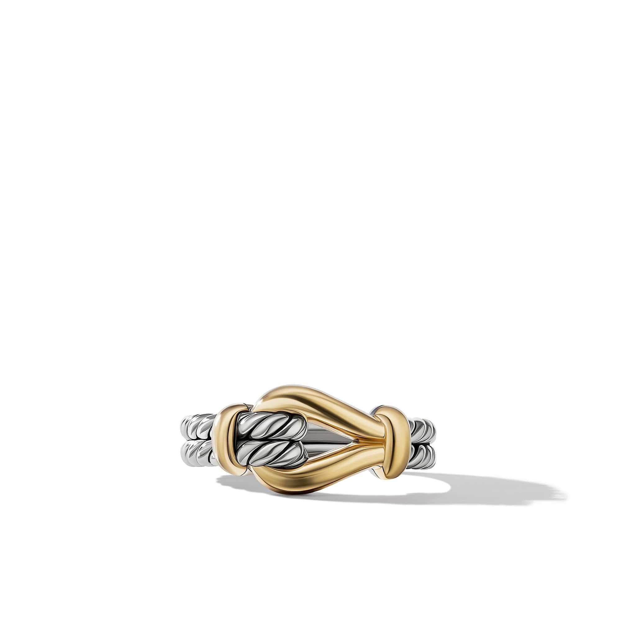 Thoroughbred Loop Ring with 18K Yellow Gold - Image 2