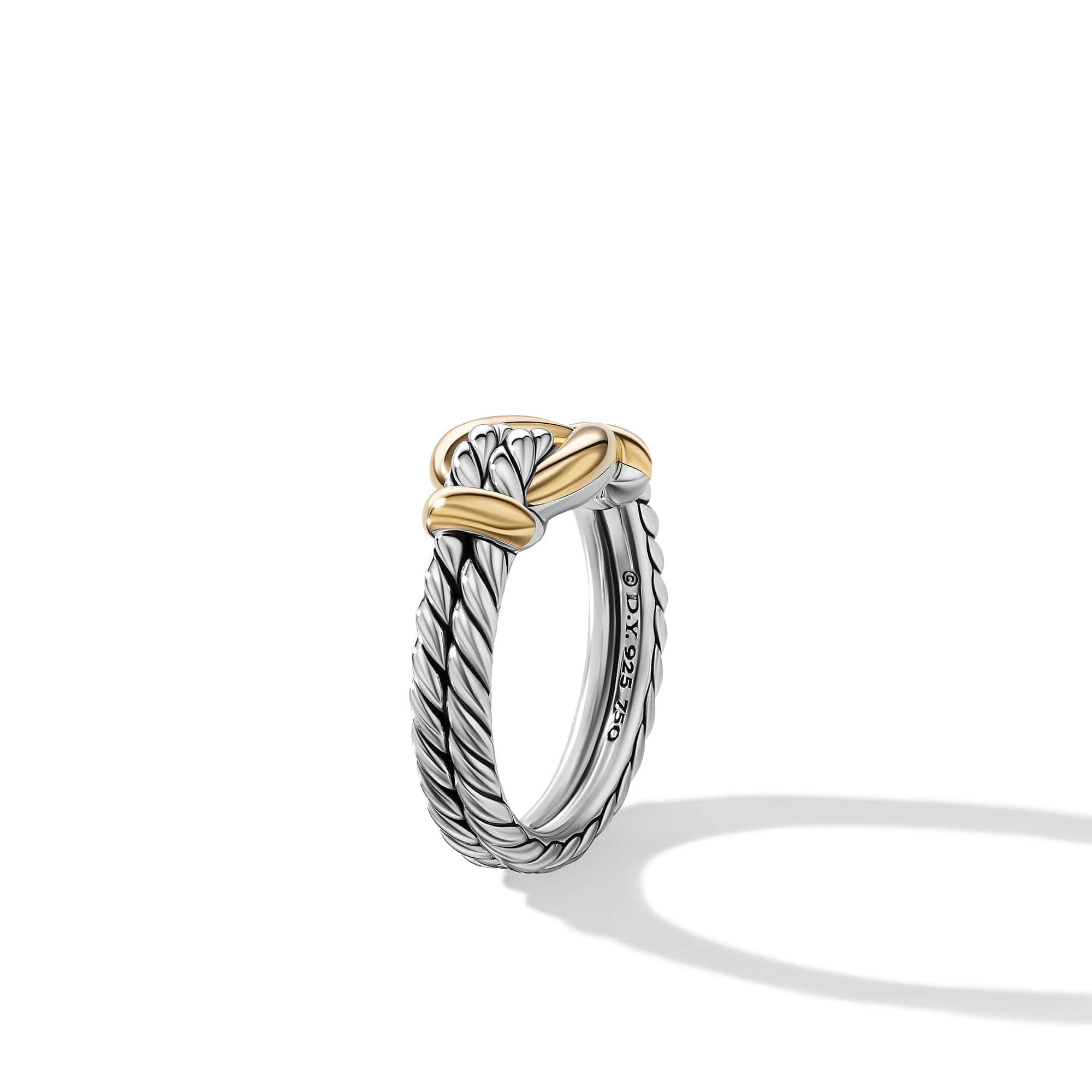 Thoroughbred Loop Ring with 18K Yellow Gold - Image 3