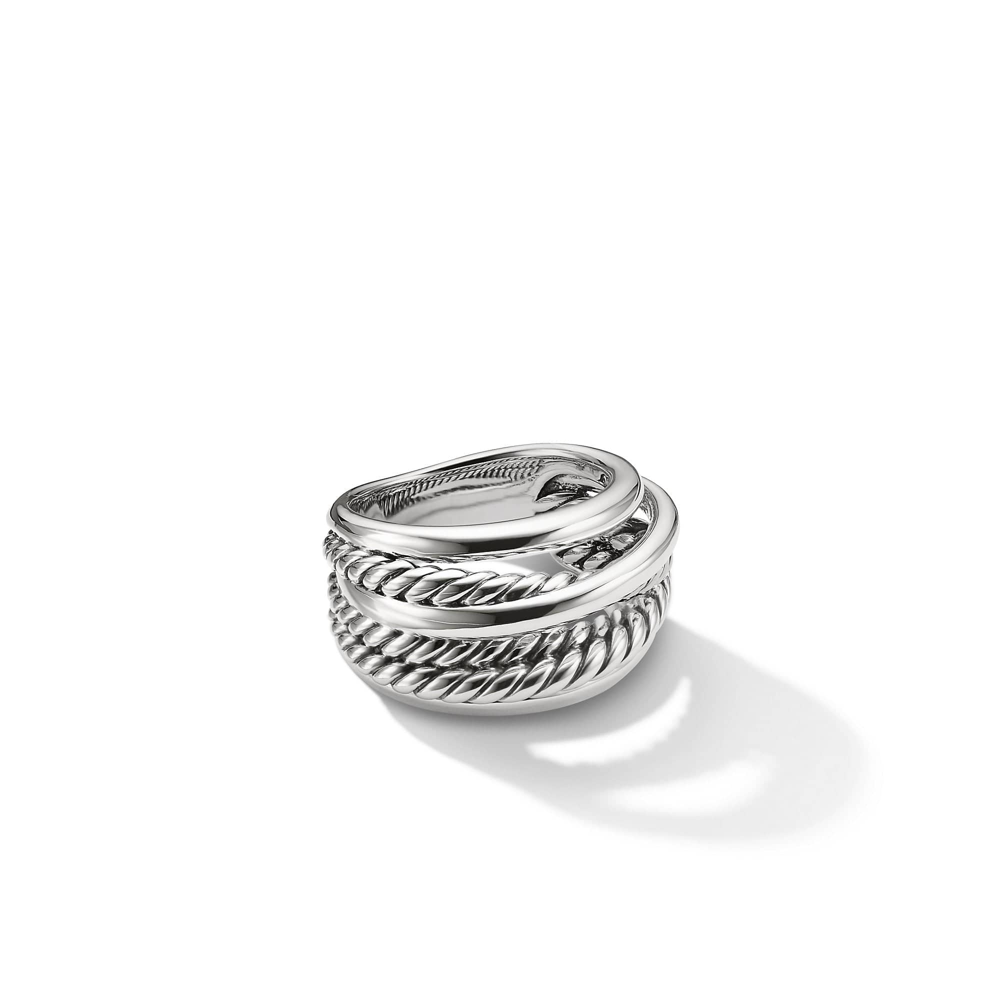 Crossover Narrow Ring