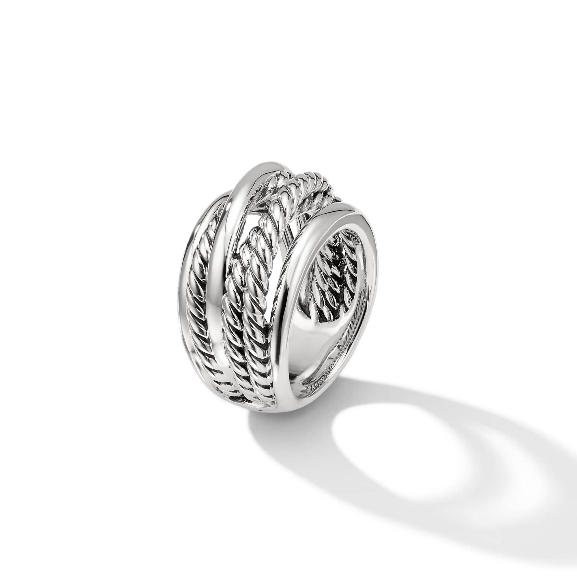 Crossover Narrow Ring - Image 3