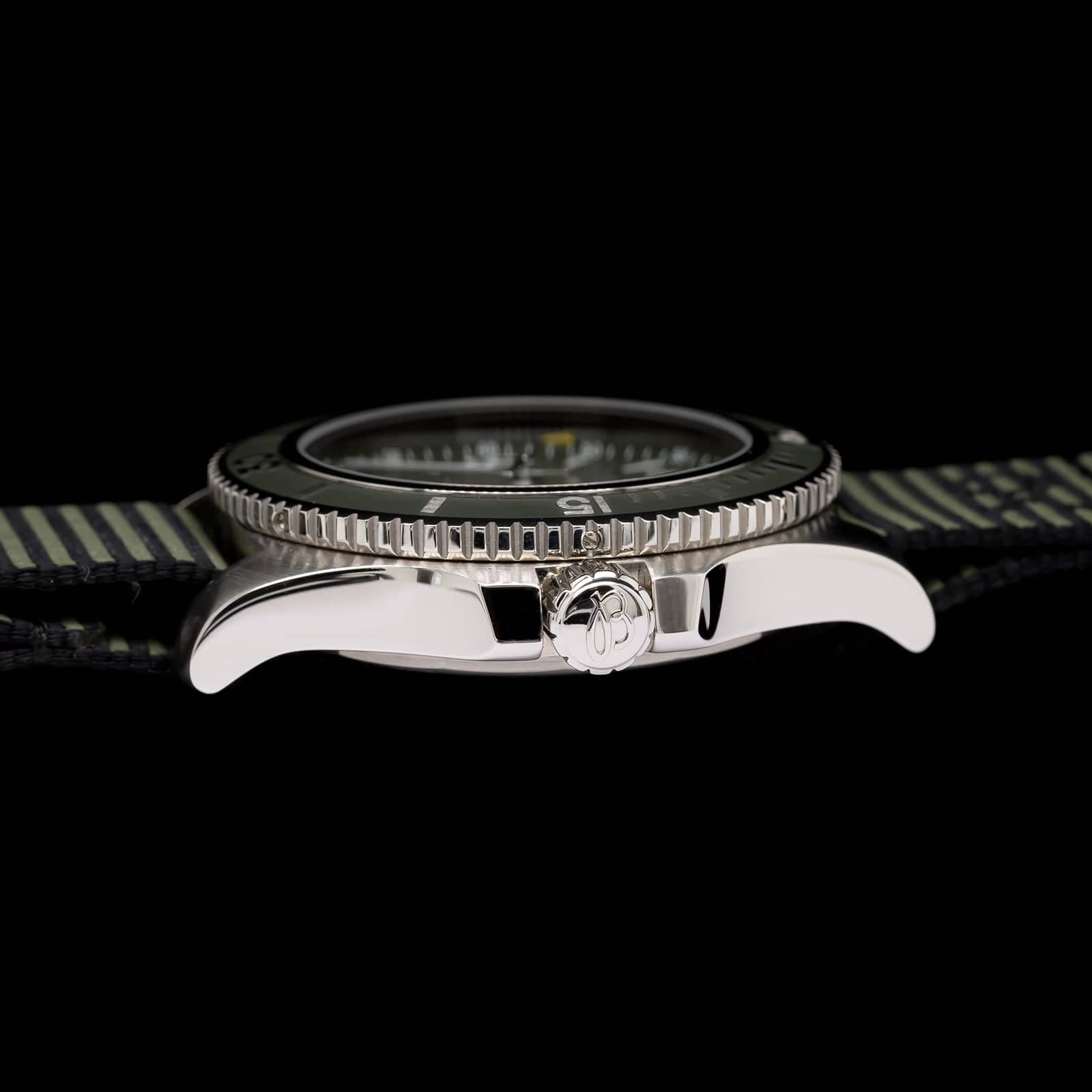 Stainless Steel Pre-Owned Breitling Superocean 1000m. Estate Watch - Image 2