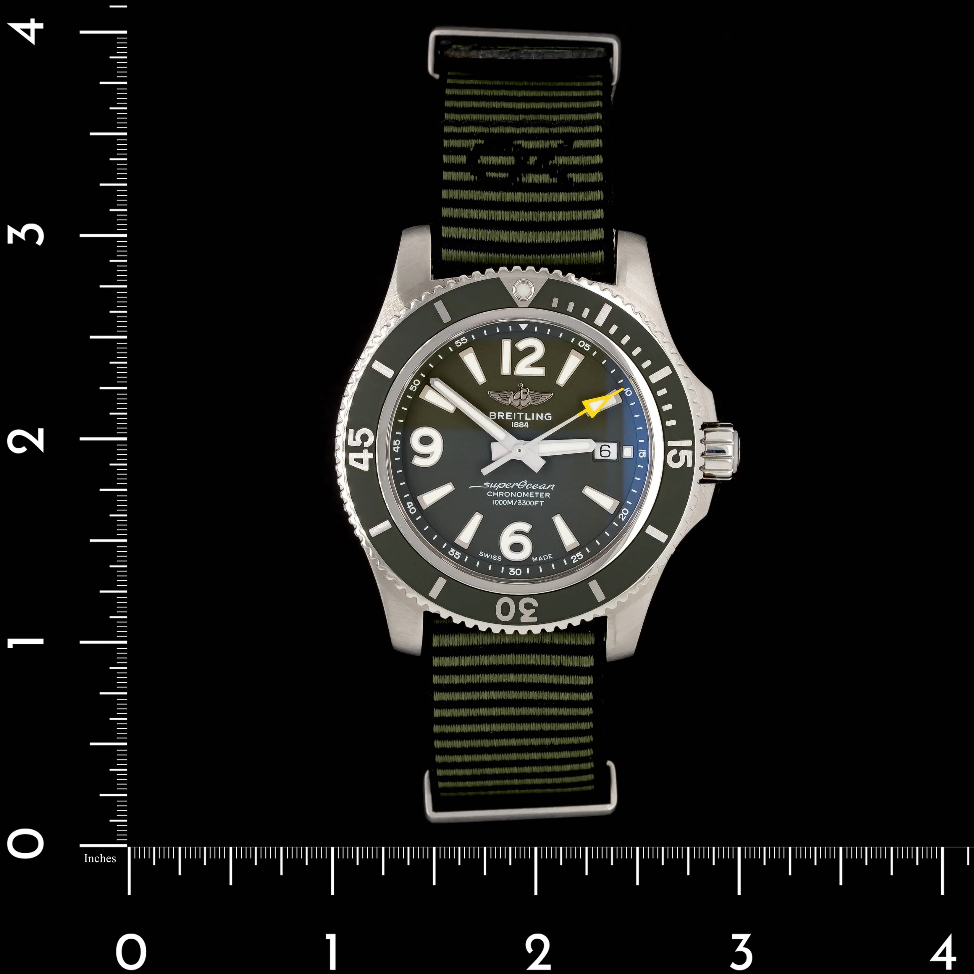 Stainless Steel Pre-Owned Breitling Superocean 1000m. Estate Watch - Image 4