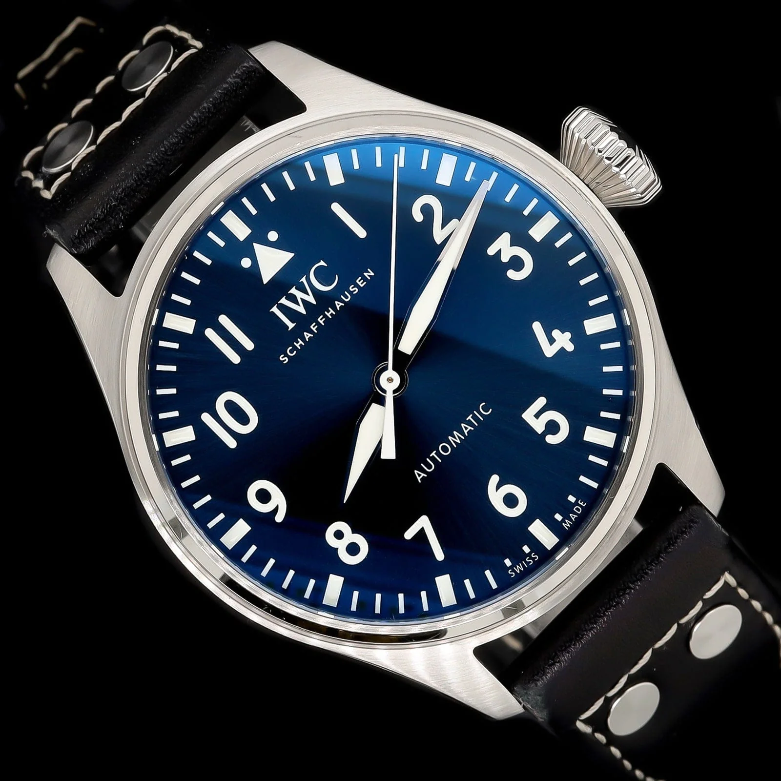 Stainless Steel Pre-Owned IWC Big Pilot's Estate Watch - Image 3