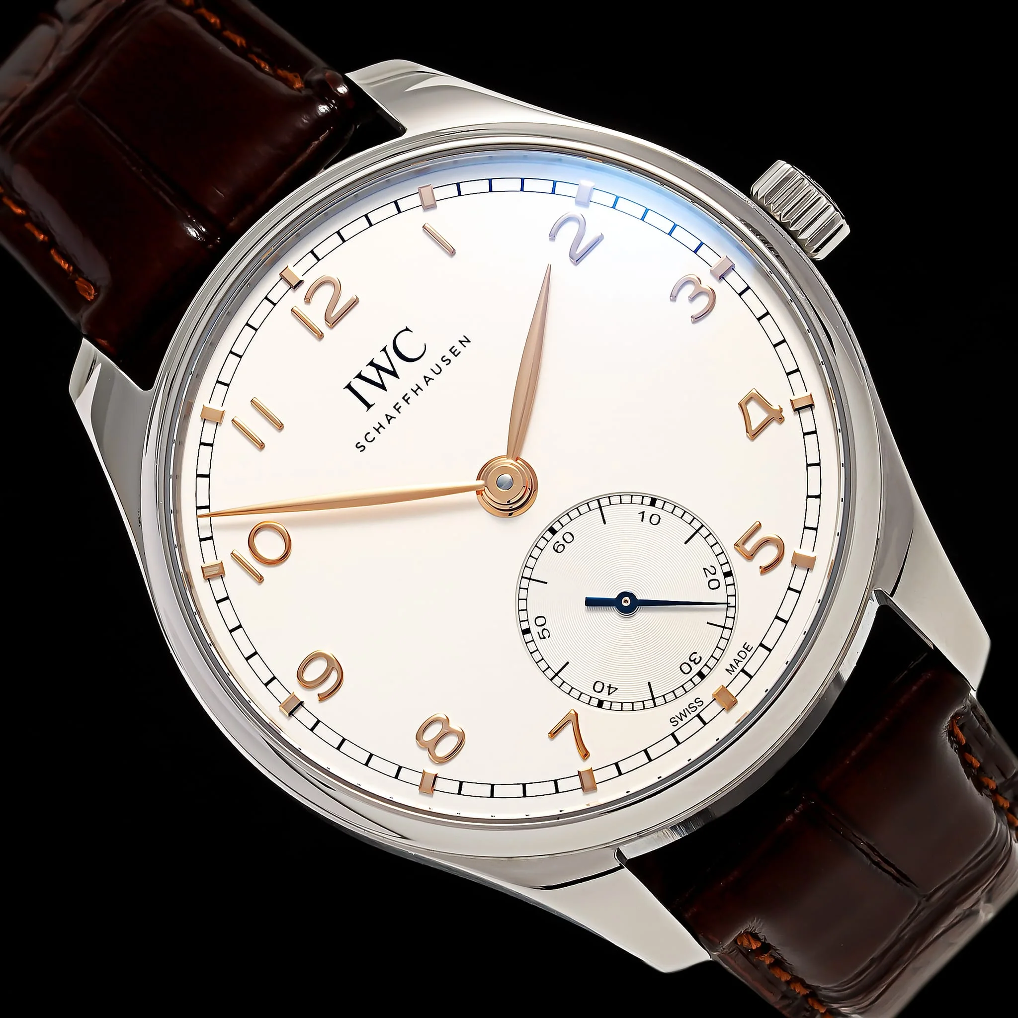 Stainless Steel Pre-Owned IWC Portuguiser 40 Estate Watch - Image 3