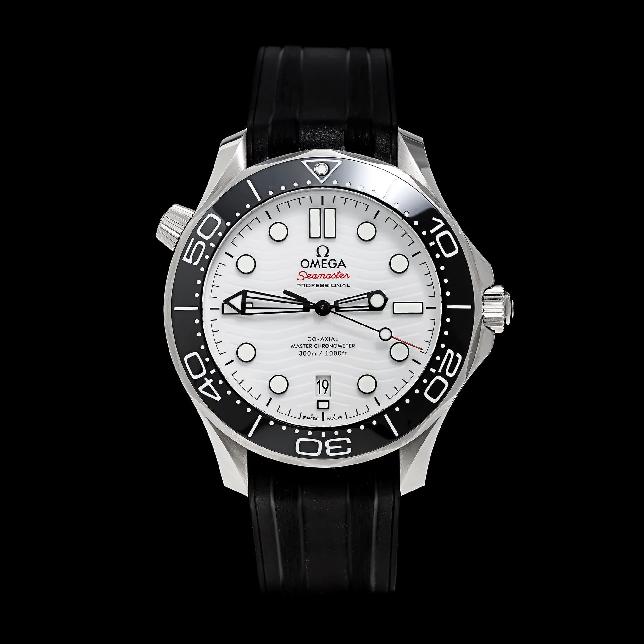 Stainless Steel Pre-Owned Omega Seamaster Diver 300M Estate Watch
