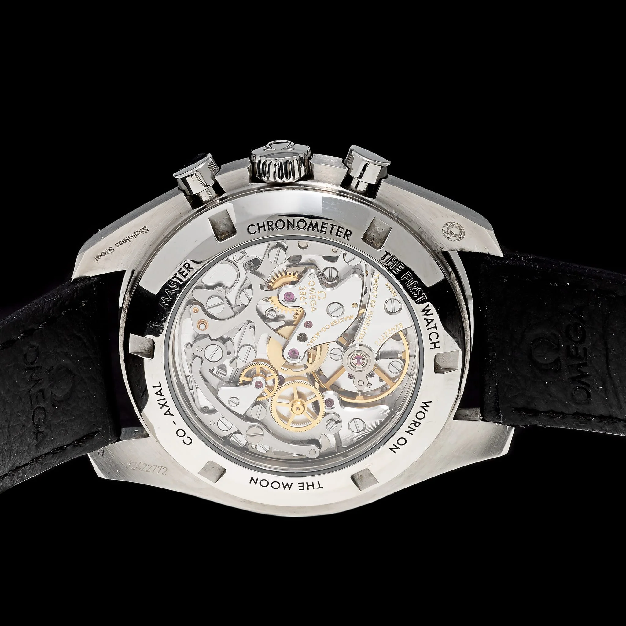 Stainless Steel Pre-Owned Omega Speedmaster Estate Watch - Image 4