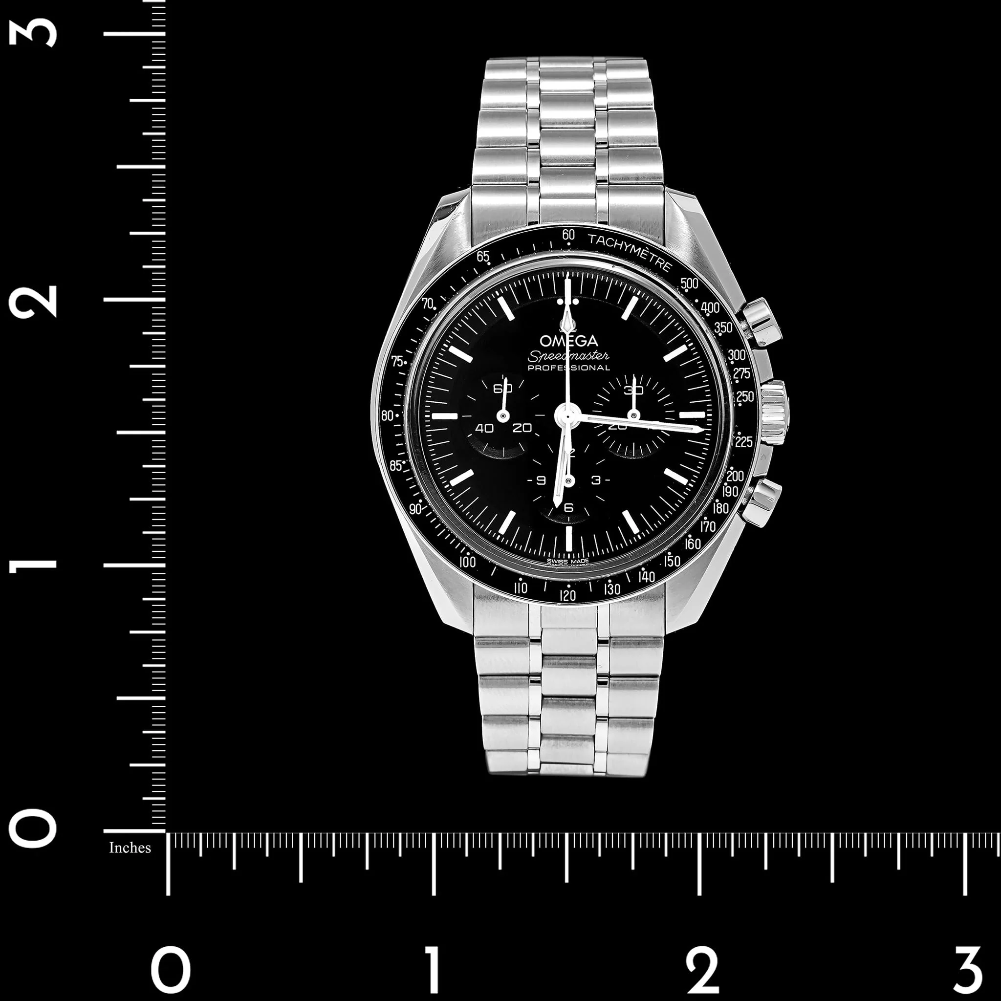 Stainless Steel Pre-Owned Omega Speedmaster Estate Watch - Image 4