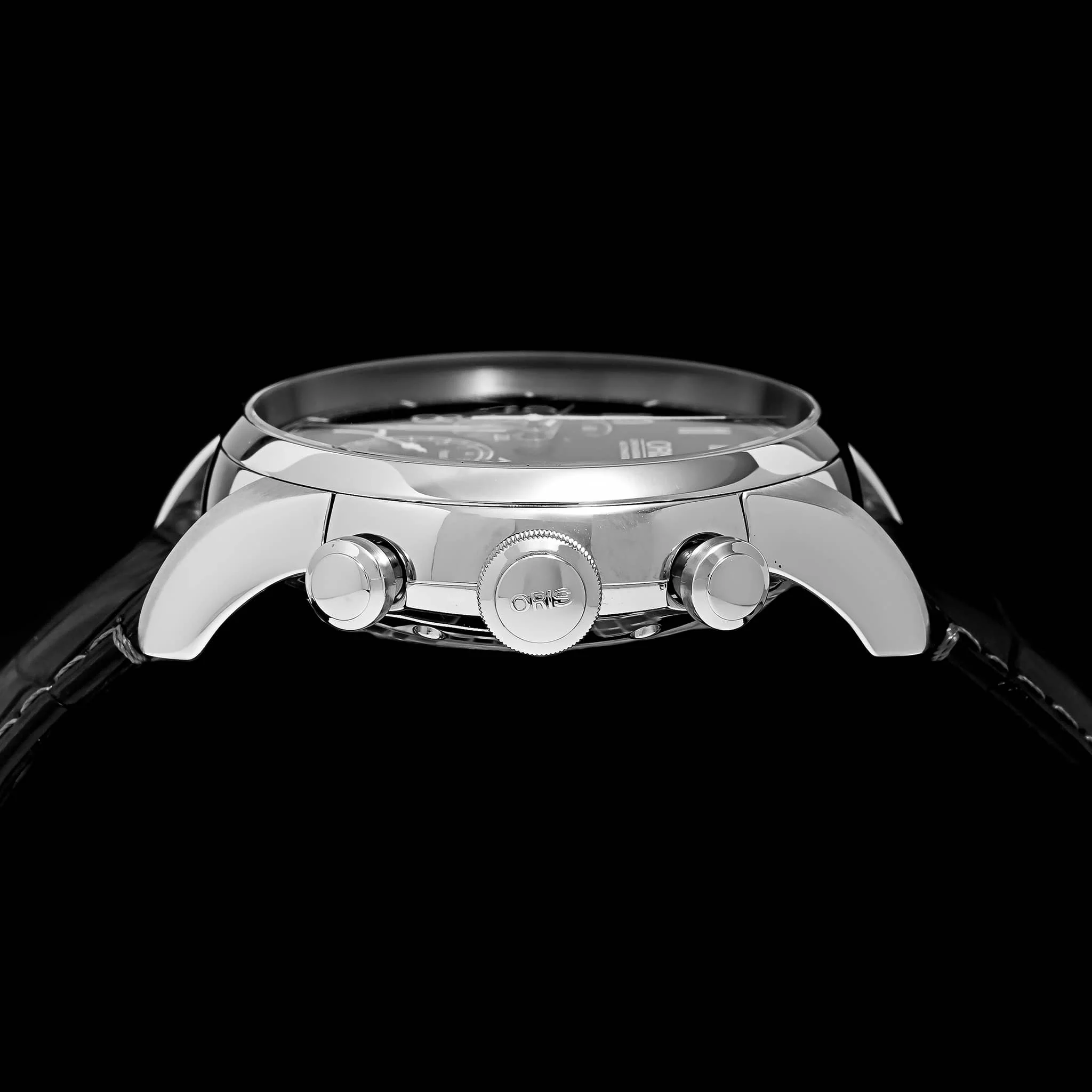 Stainless Steel Pre-Owned Oris Raid Chronograph, Limited Edition - Image 2