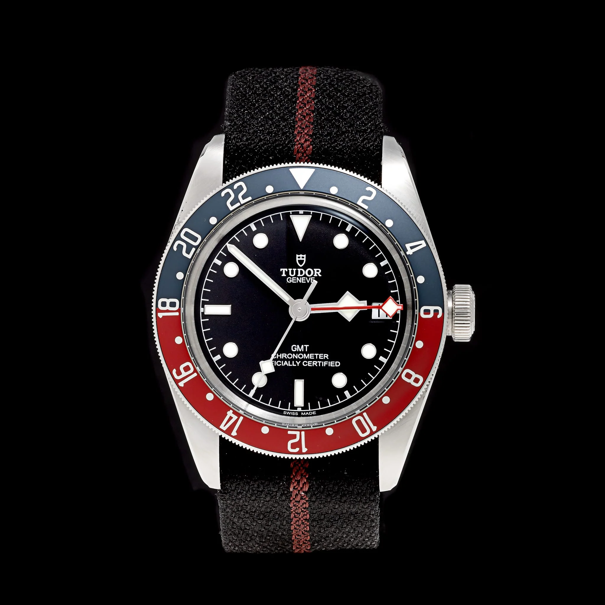 Stainless Steel Pre-Owned TUDOR Blackbay 41 GMT Black Estate Watch