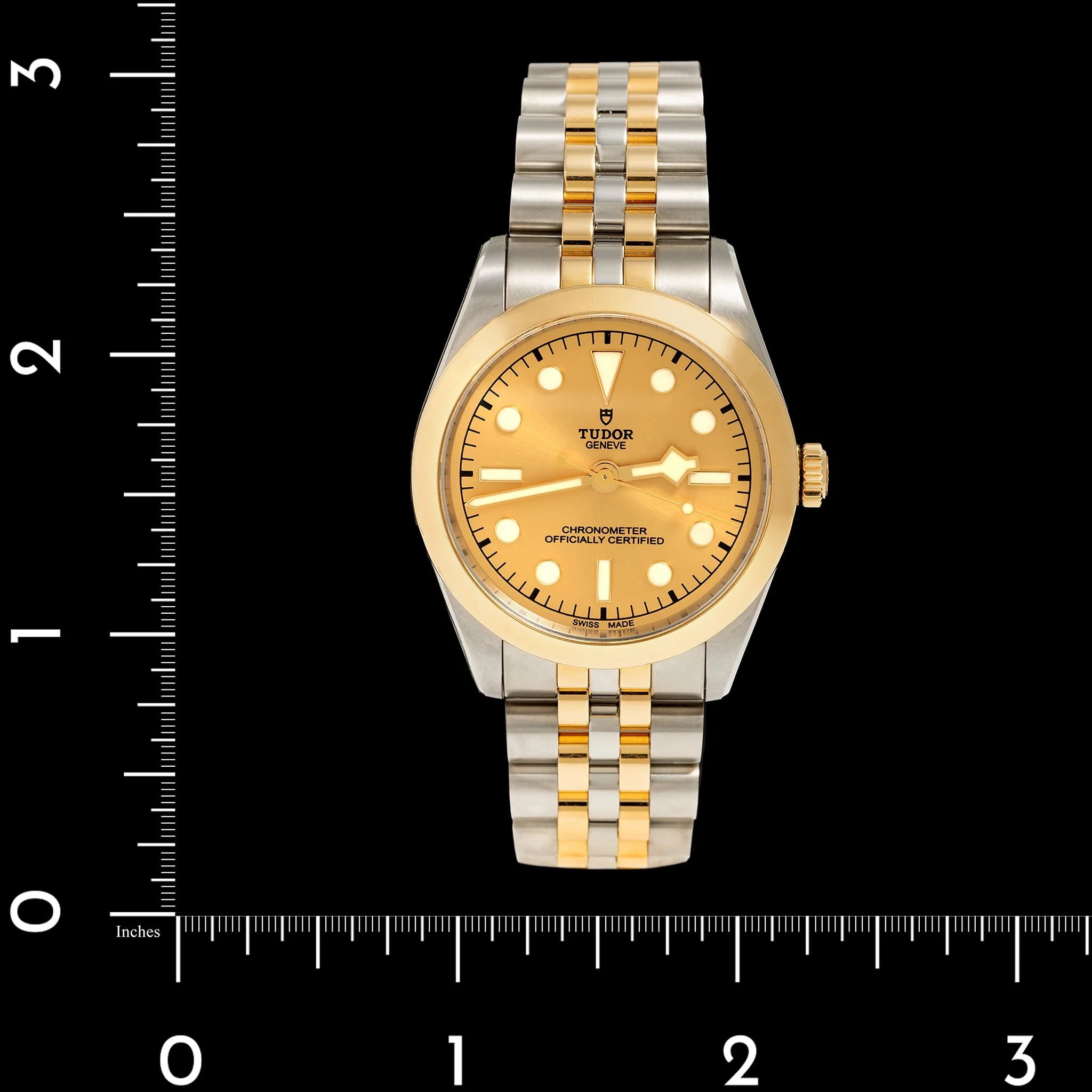Stainless Steel & Yellow Gold Pre-Owned Tudor Black Bay One Estate Watch - Image 4