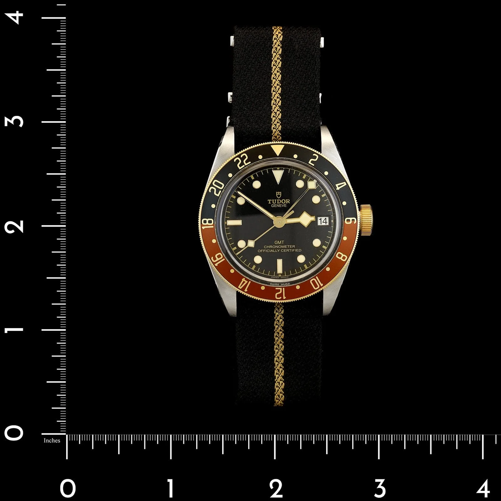 Stainless Steel & Yellow Gold Pre-Owned TUDOR Blackbay Estate Watch - Image 3