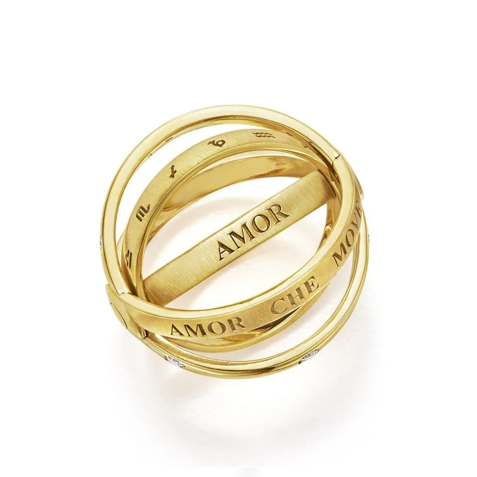 Temple St. Clair 18K Yellow Gold Astrid Convert Diamond Ring - Image 4