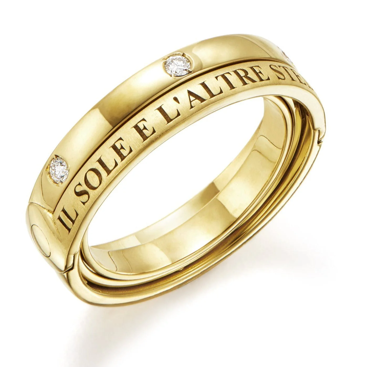 Temple St. Clair 18K Yellow Gold Astrid Convert Diamond Ring - Image 7
