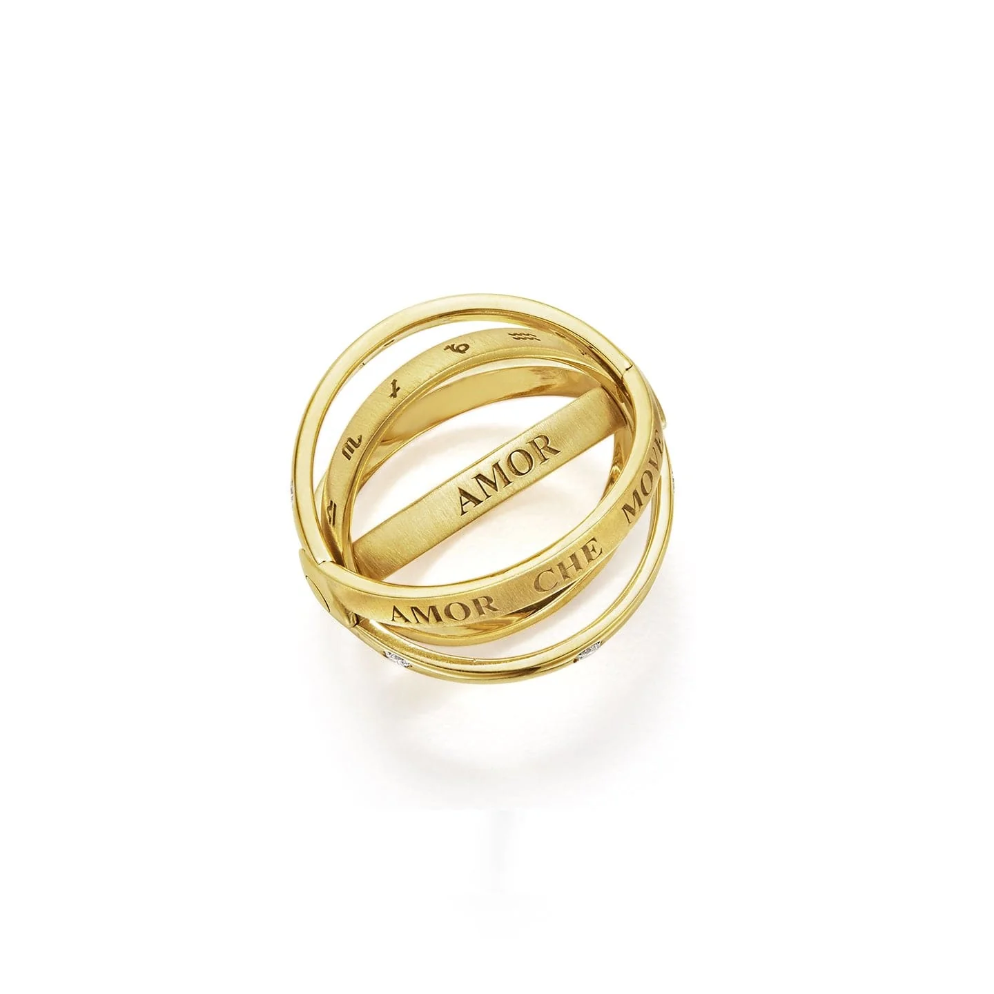 Temple St. Clair 18K Yellow Gold Astrid Convert Diamond Ring - Image 8