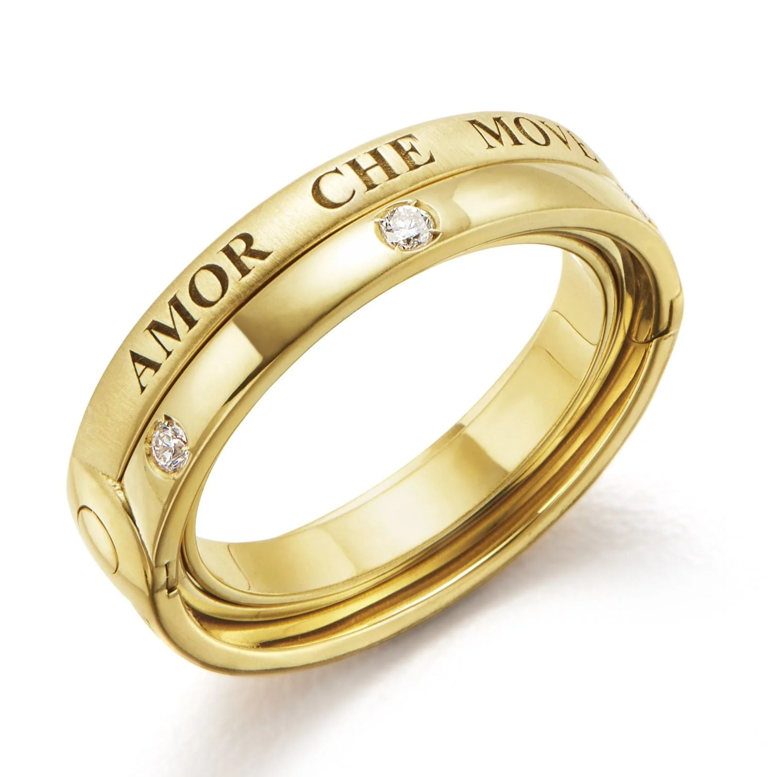 Temple St. Clair 18K Yellow Gold Astrid Convertible Diamond Ring