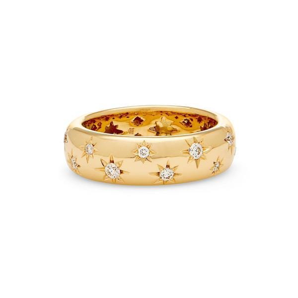 Temple St. Clair 18K Yellow Gold Cosmo Diamond Ring