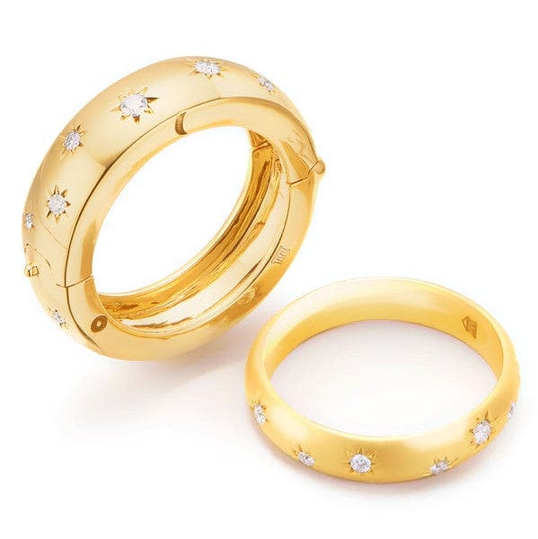 Temple St. Clair 18K Yellow Gold Cosmos Secret Band - Image 2
