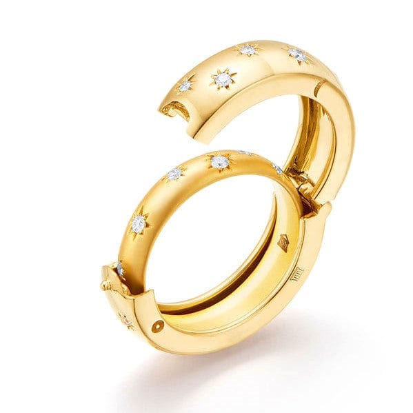 Temple St. Clair 18K Yellow Gold Cosmos Secret Band - Image 3