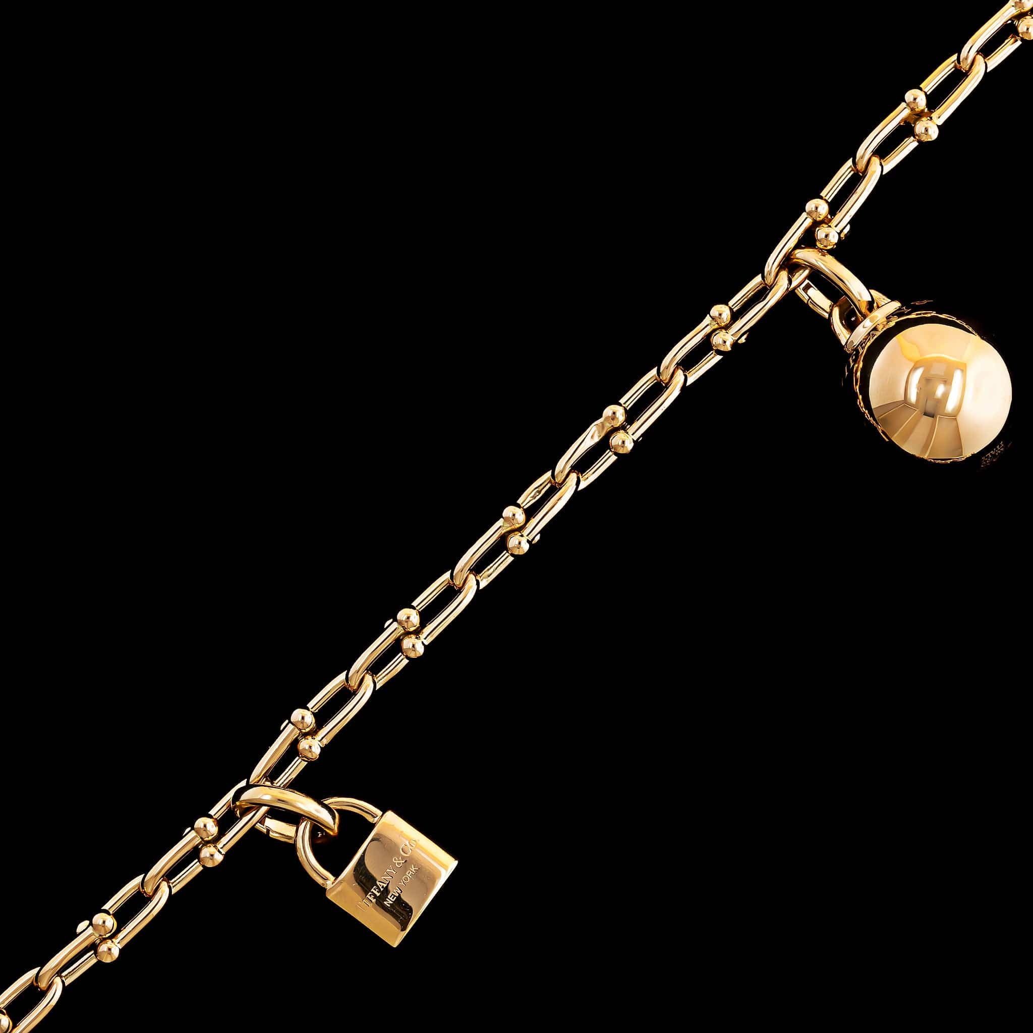 Tiffany & Co. 18K Rose Gold Estate Hardware Wrap Necklace - Image 5
