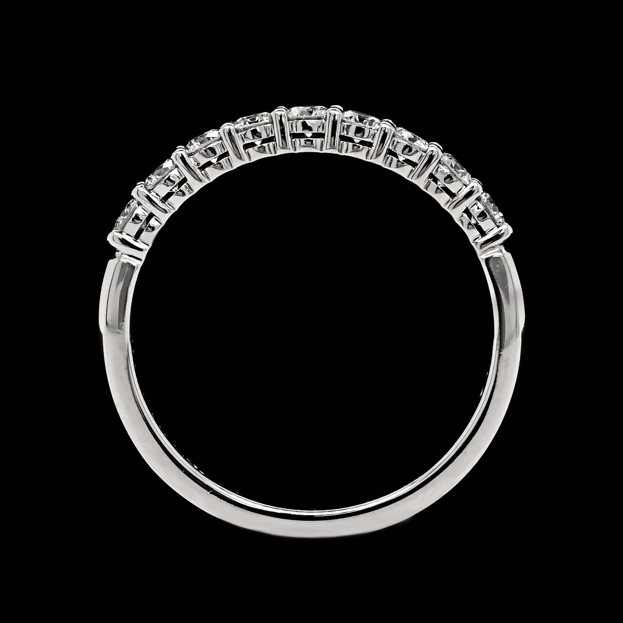 Tiffany & Co. Platinum Estate Diamond Tiffany Forever Band - Image 3