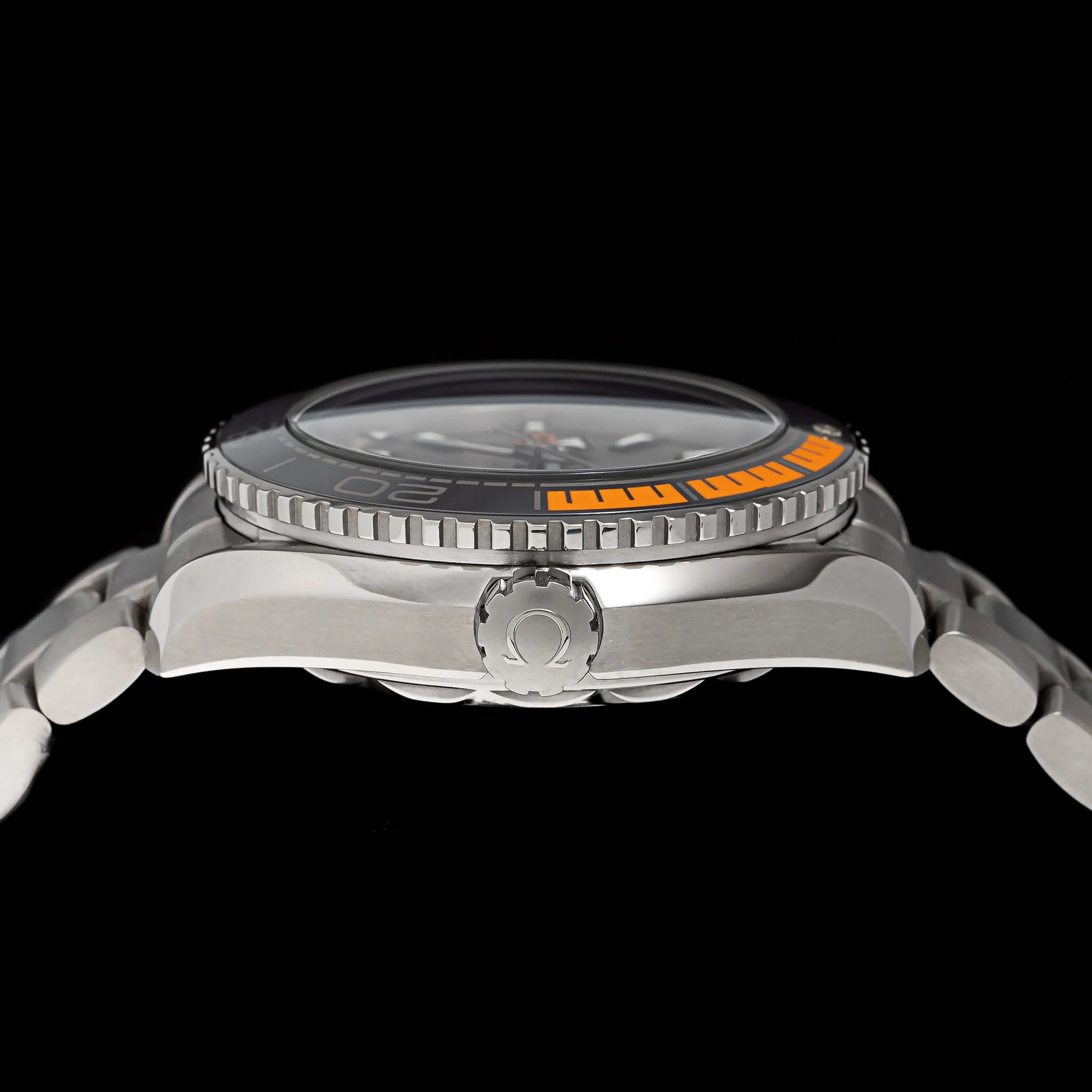 Titanium Pre-Owned Omega Seamaster Planet Ocean 600m Estate Watch - Image 2
