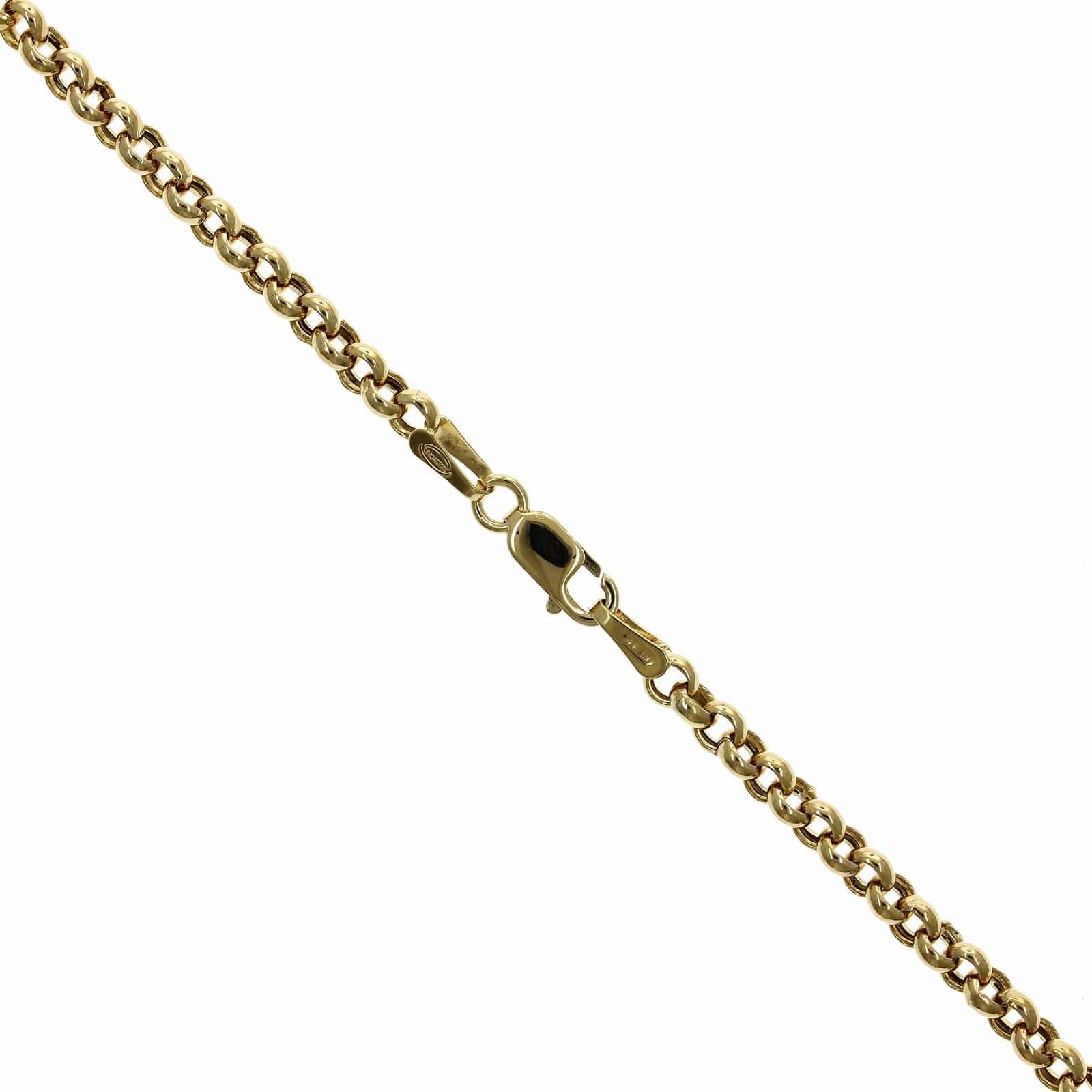 18K Yellow Gold Tourmaline Necklace - Image 3