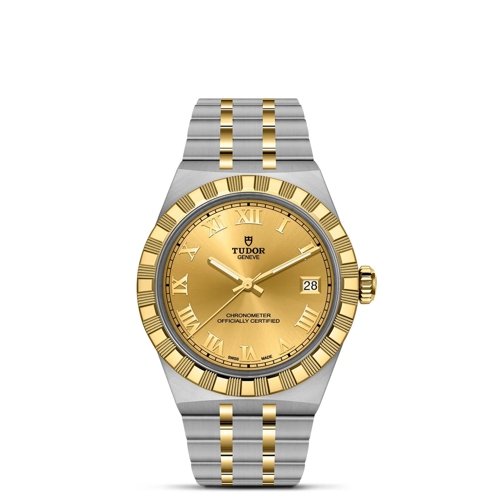 TUDOR Royal 36mm Steel and Yellow Gold M2836C1A3-0002