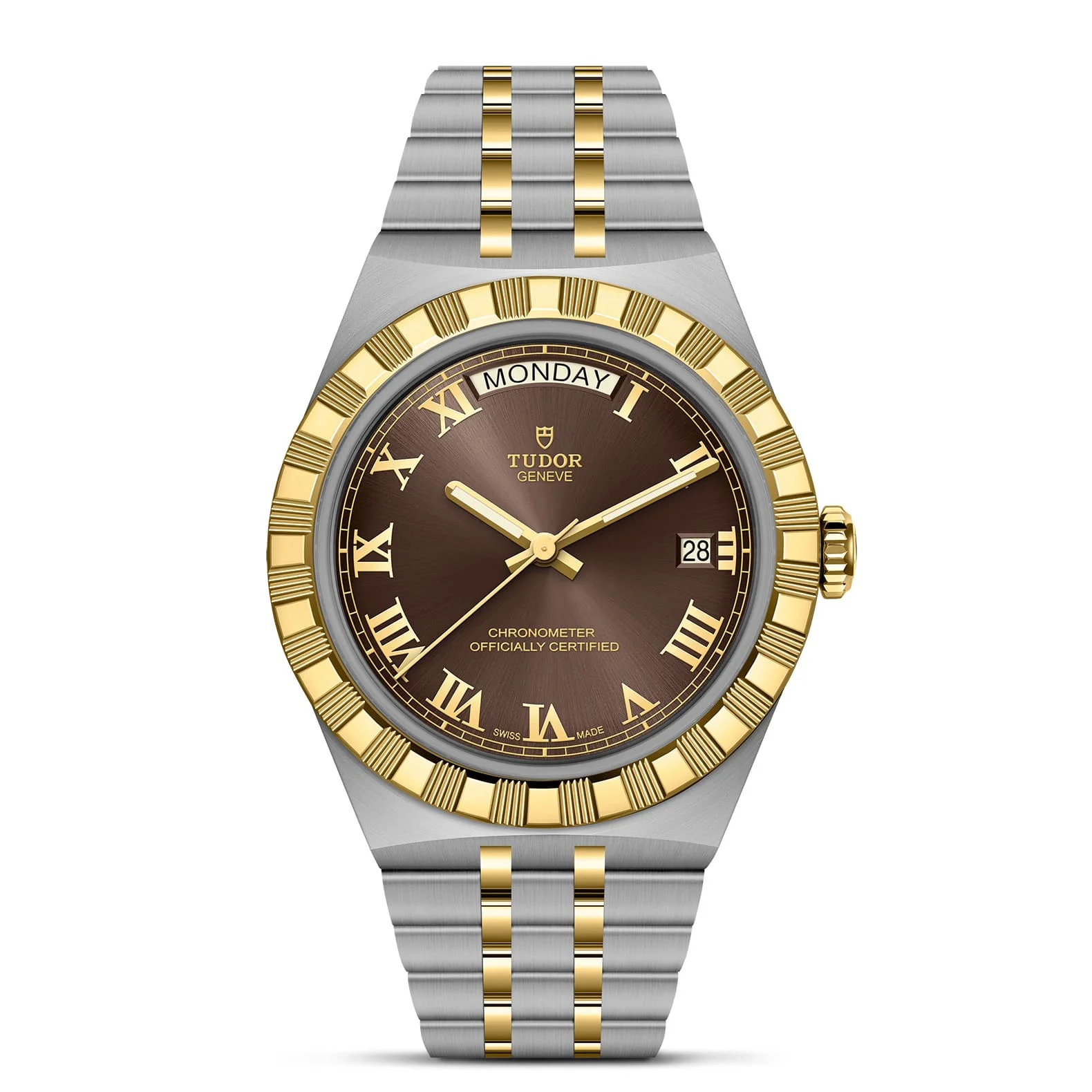 TUDOR Royal 40mm Steel and Yellow Gold M2840D1A3-0001