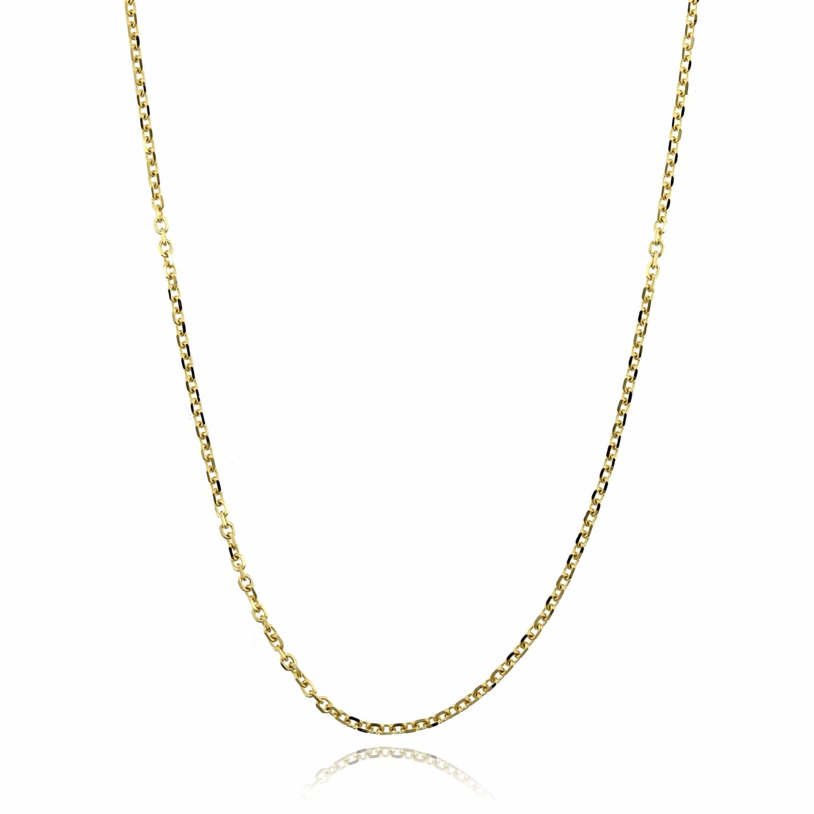 14K Yellow Gold Cable Chain Necklace - Image 4