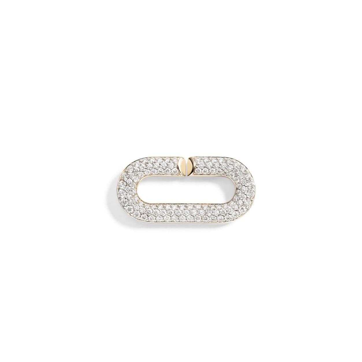 Vhernier 18K Rose Gold Mon Jeu Diamond Link