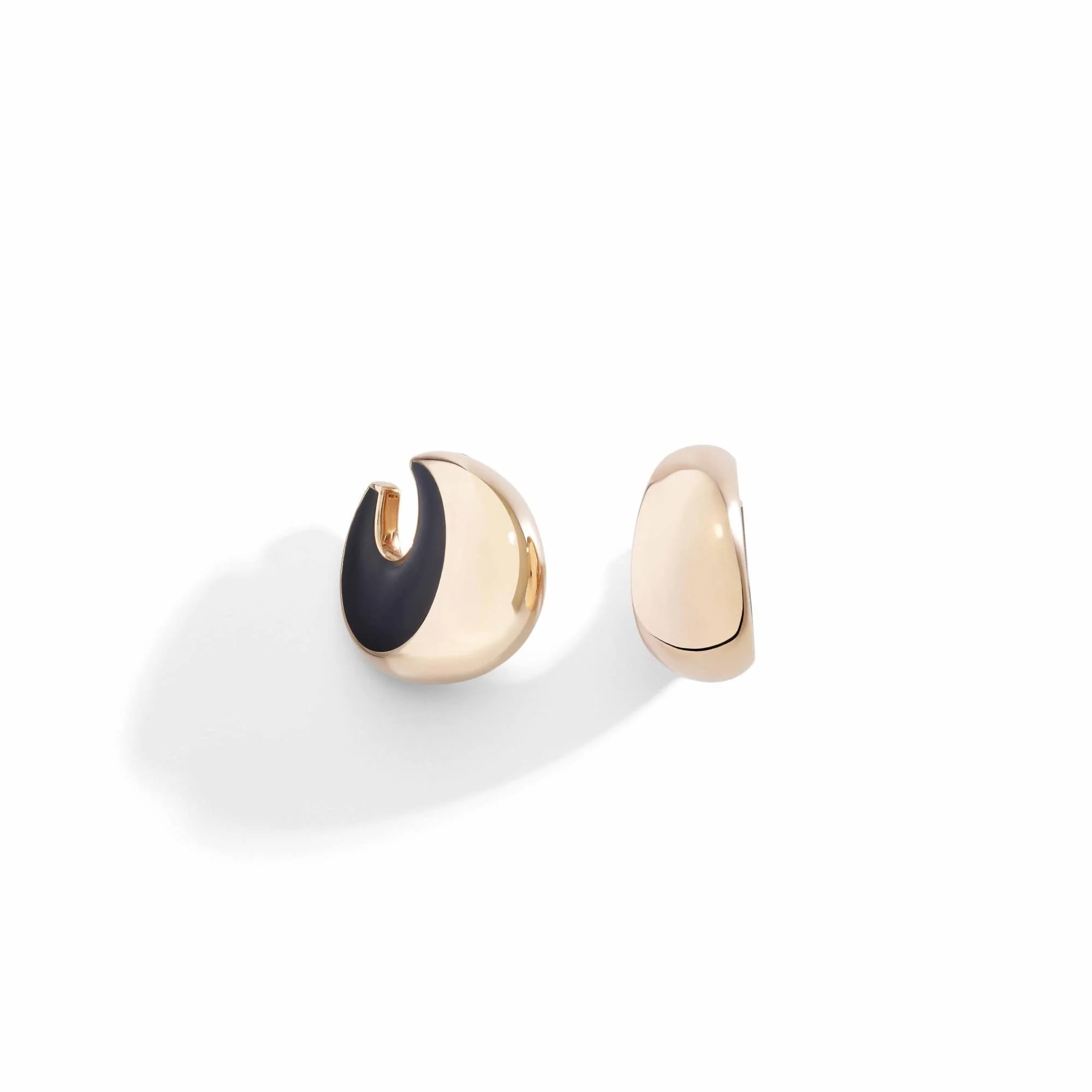 Vhernier 18K Rose Gold Pirouette Earclips - Image 2