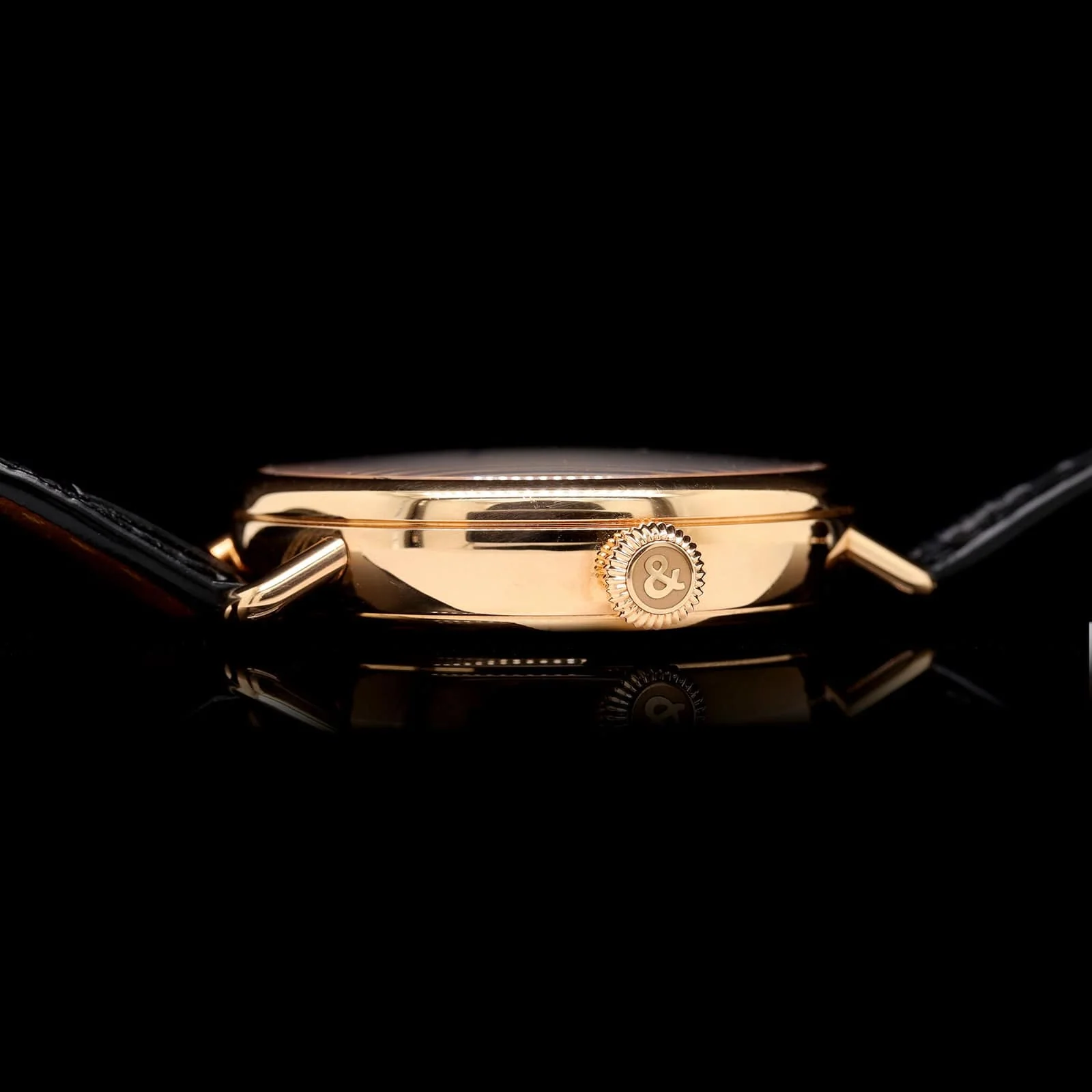 Vintage Rose Gold Pre-Owned Bell & Ross WWI Regulateur Estate Watch - Image 5