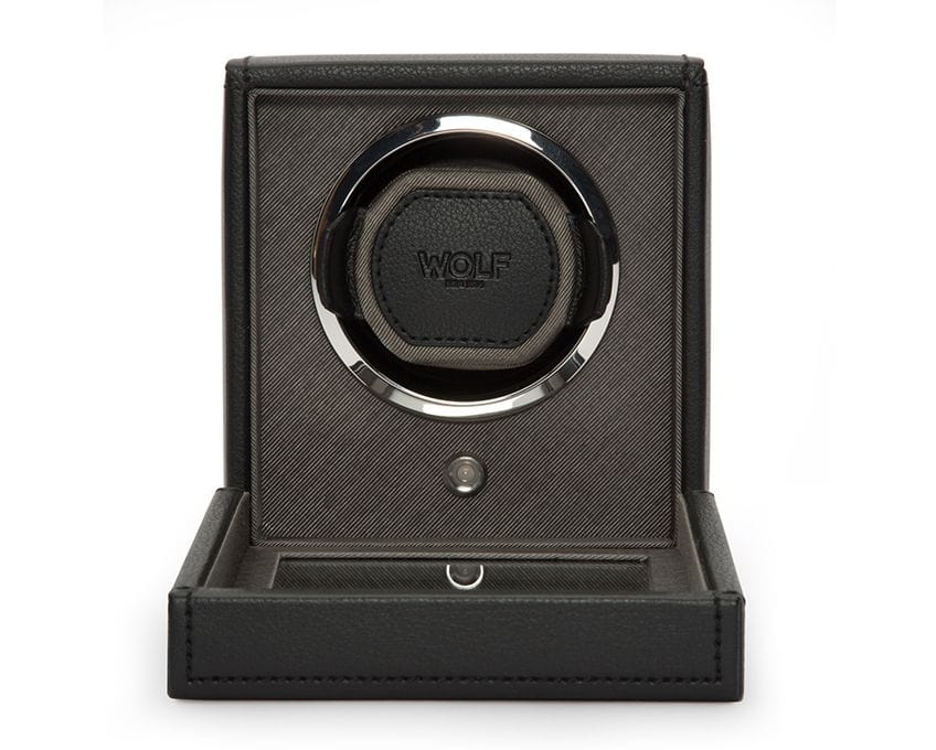 Cub Single Watch Winder with Cover Black - Image 3